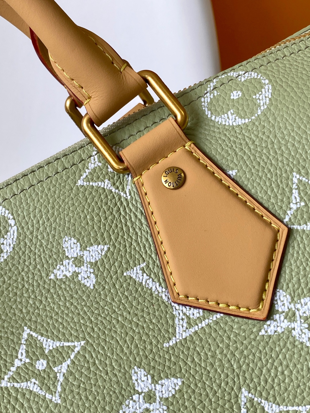 Louis Vuitton Basic Bag Cow Leather Red M-l-s