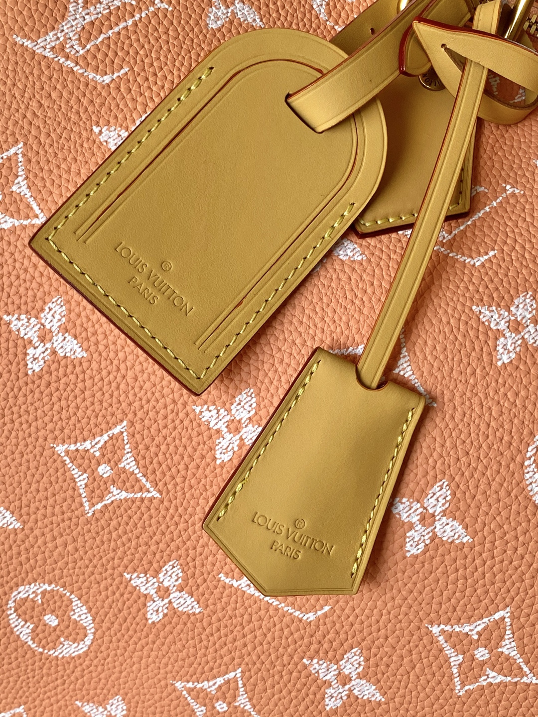 Louis Vuitton Basic Bag Cow Leather Red M-l-s