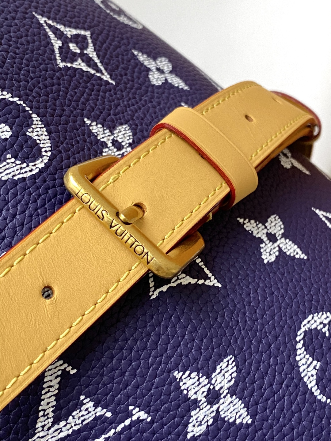 Louis Vuitton Basic Bag Cow Leather Black M-l-s