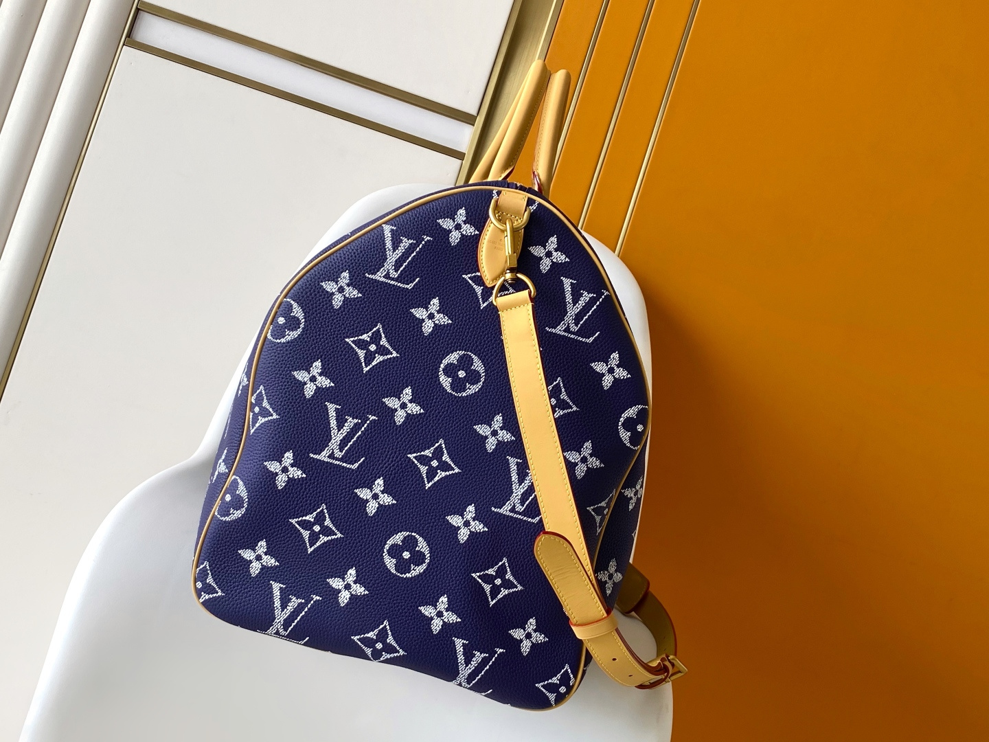 Louis Vuitton Basic Bag Cow Leather Red M-l-s