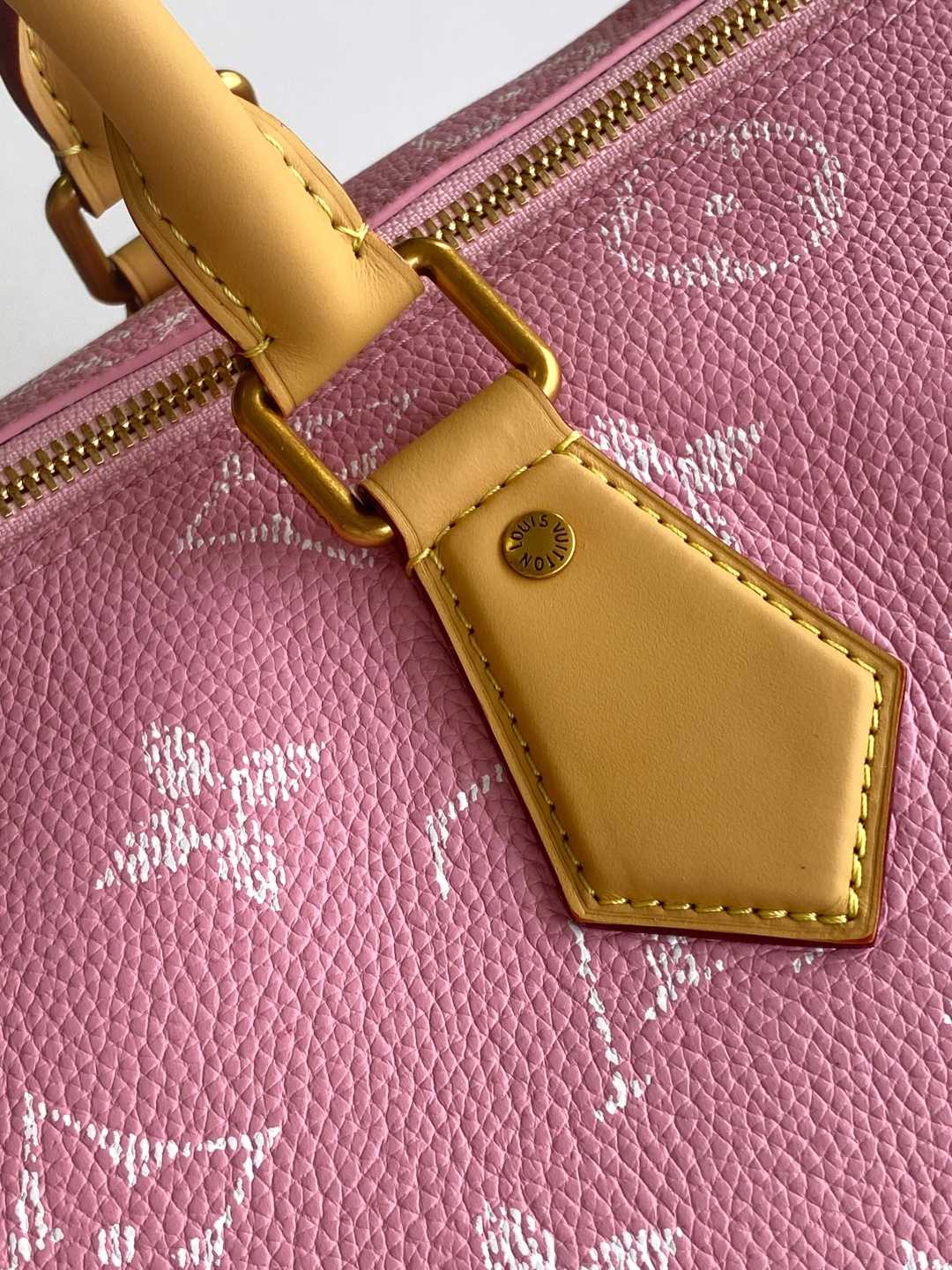 Louis Vuitton Basic Bag Cow Leather Red M-l-s