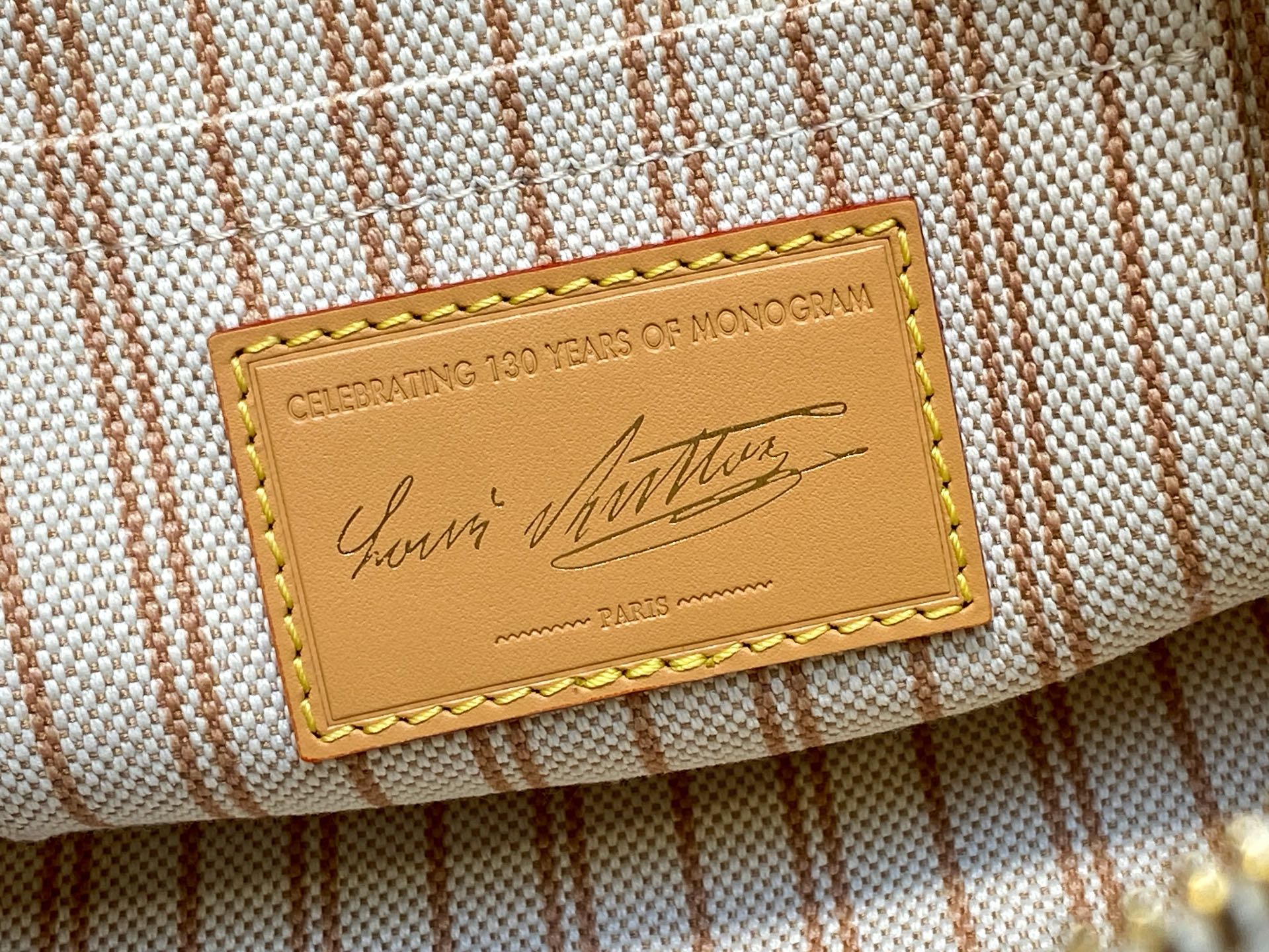 Louis Vuitton Basic Bag Cow Leather Blue M-l-s