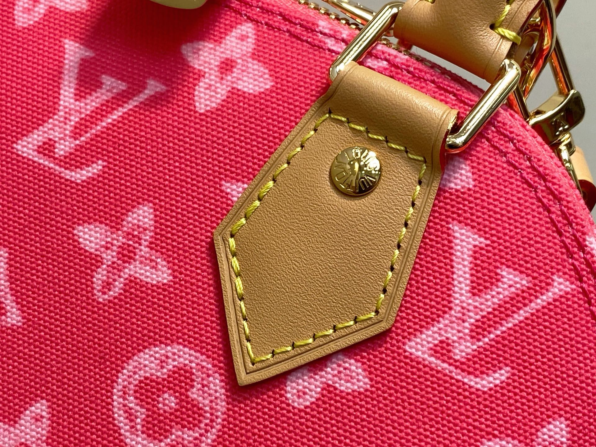 Louis Vuitton Basic Bag Cow Leather Blue M-l-s