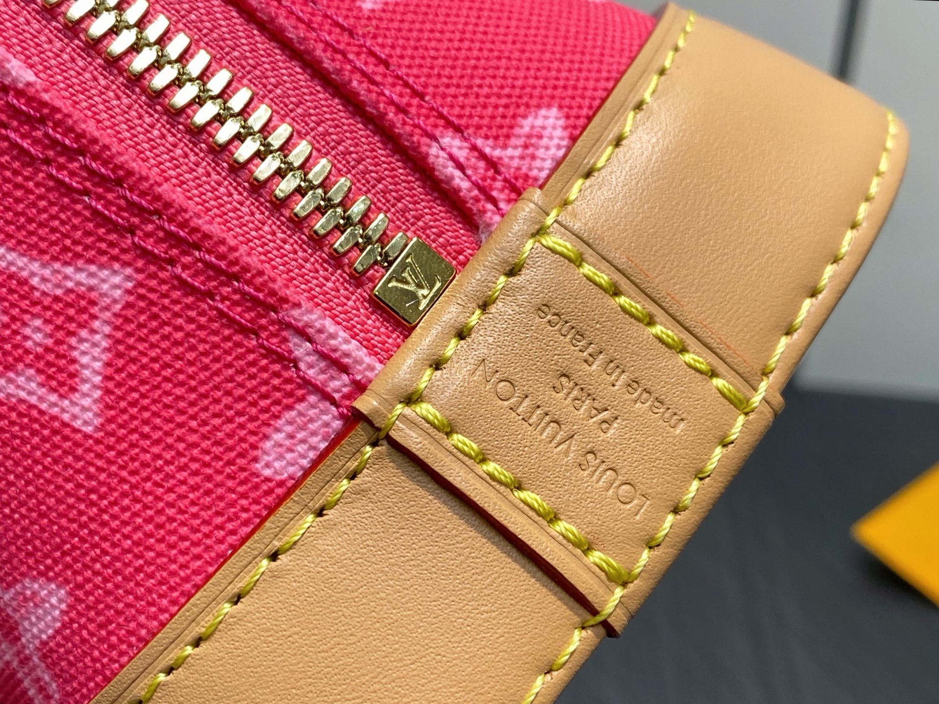 Louis Vuitton Basic Bag Cow Leather Blue M-l-s