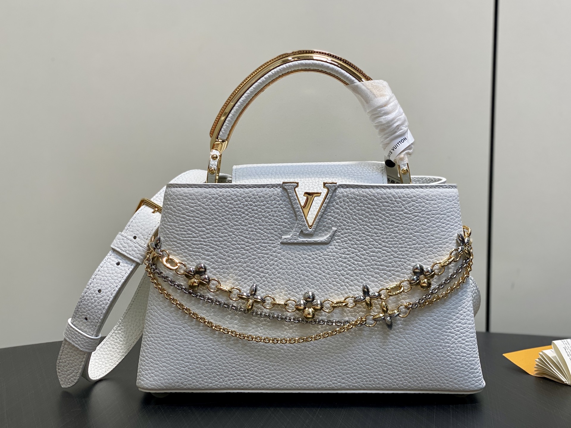 Louis Vuitton Basic Bag White M-l-s