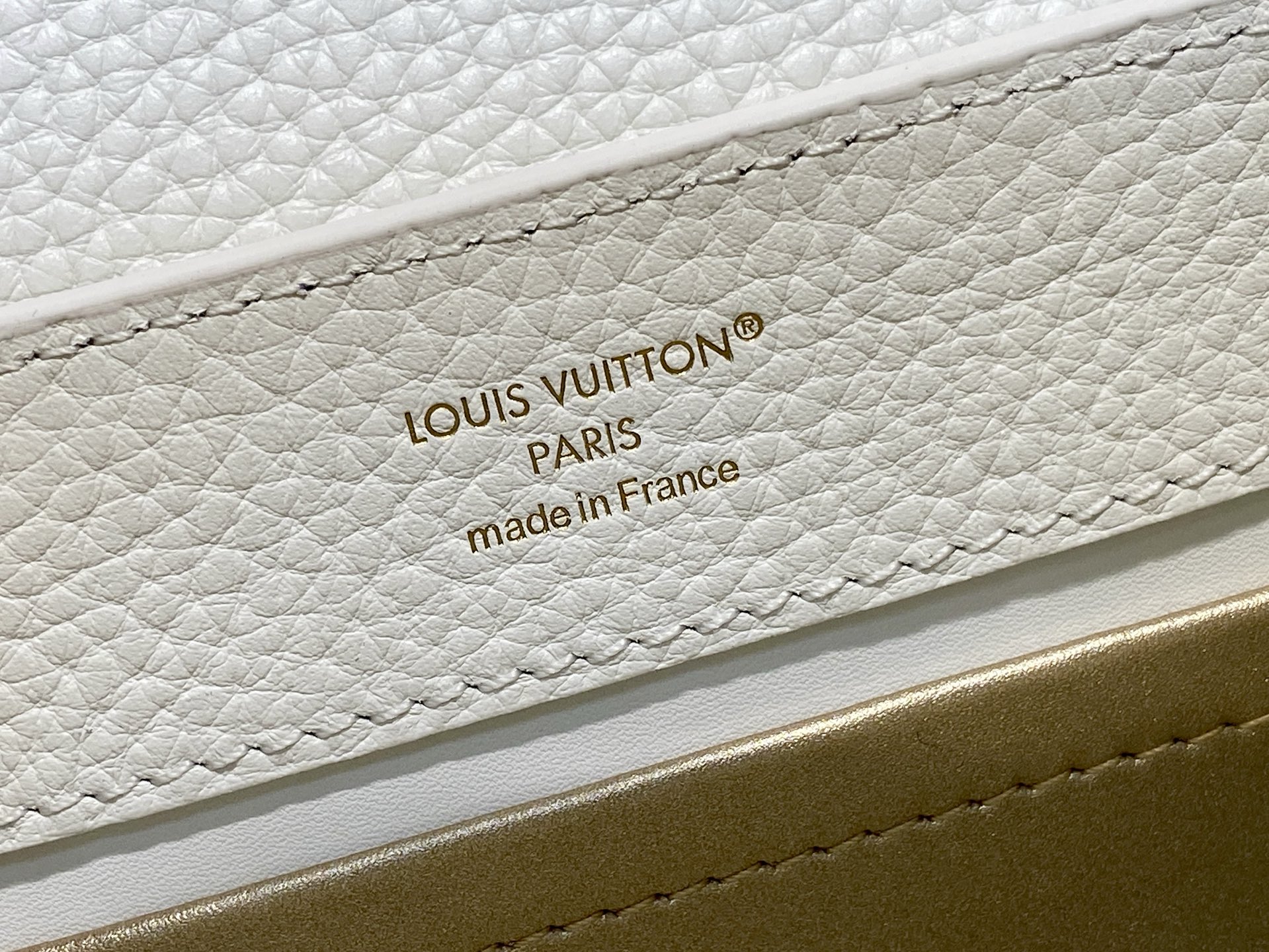 Louis Vuitton Basic Bag White M-l-s