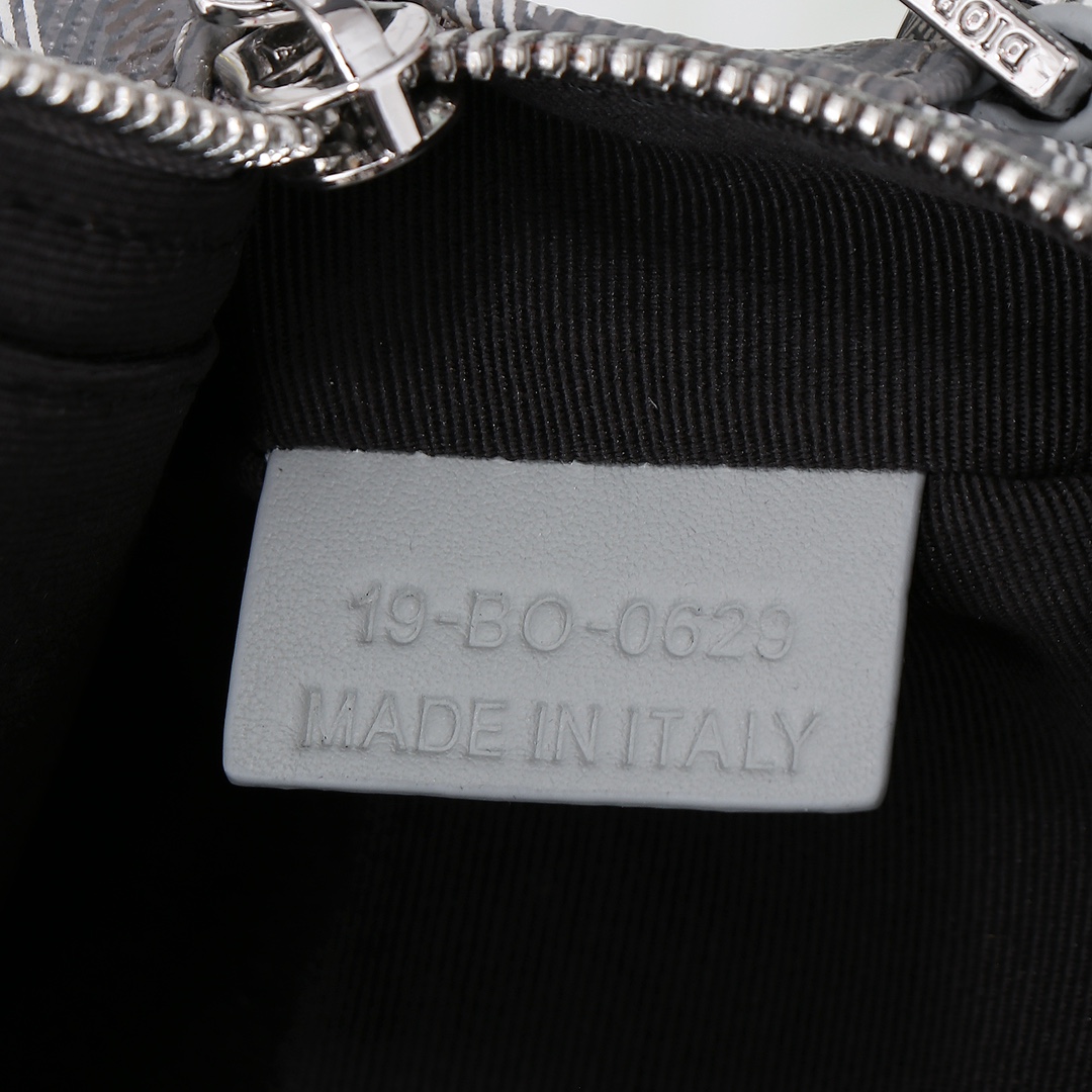 Dior Basic Bag Cow Leather Gray L-s