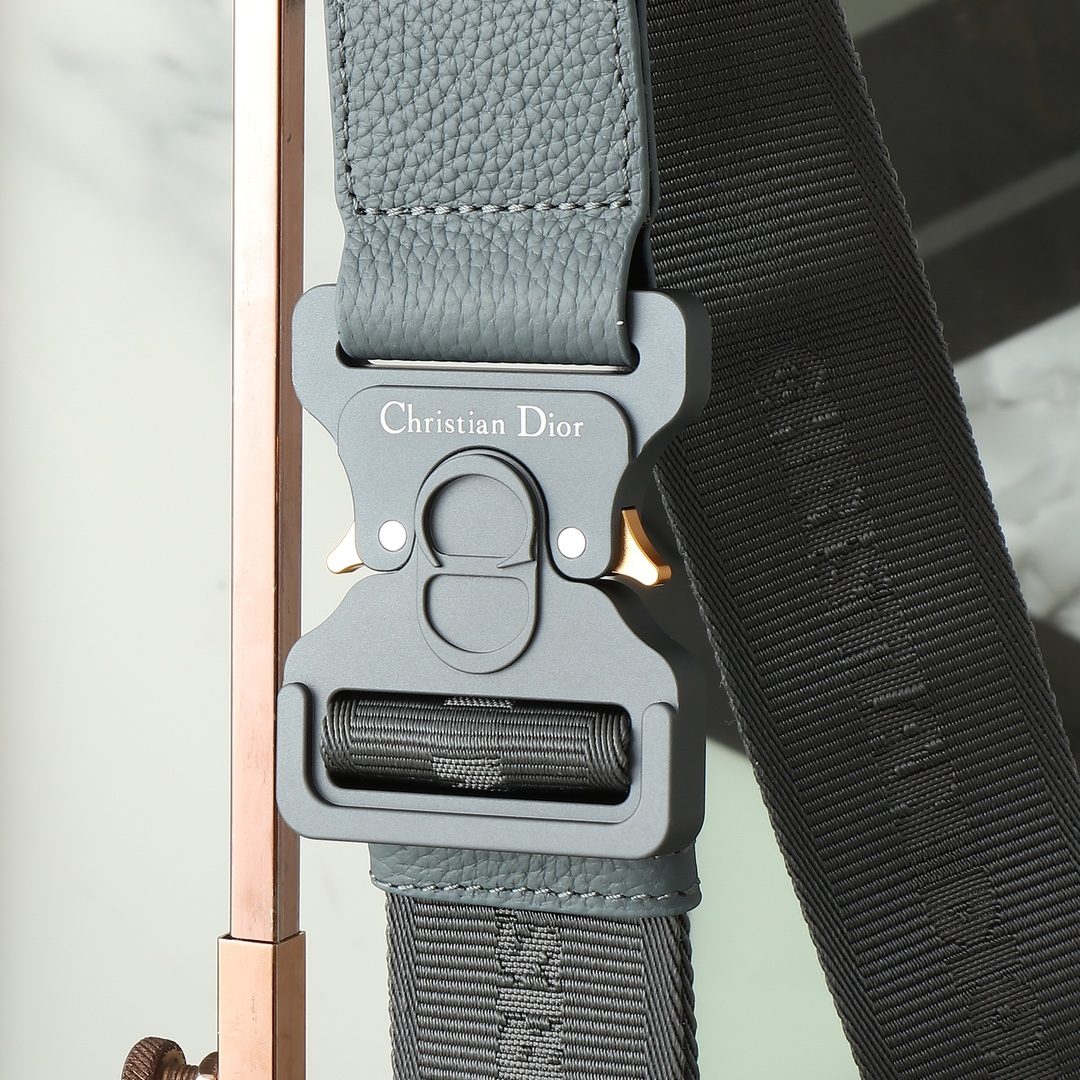 Dior Basic Bag Cow Leather Gray 093l-l-s