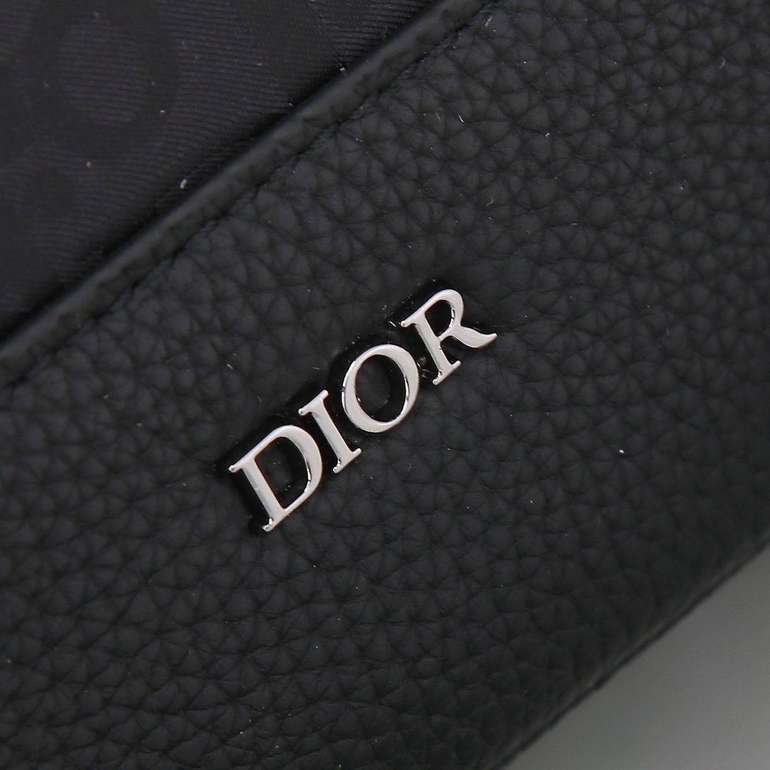 Dior Messenger Bag Nylon Black M-l-s