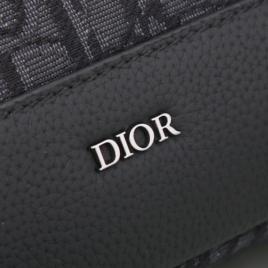 Dior Messenger Bag Nylon Black M-l-s