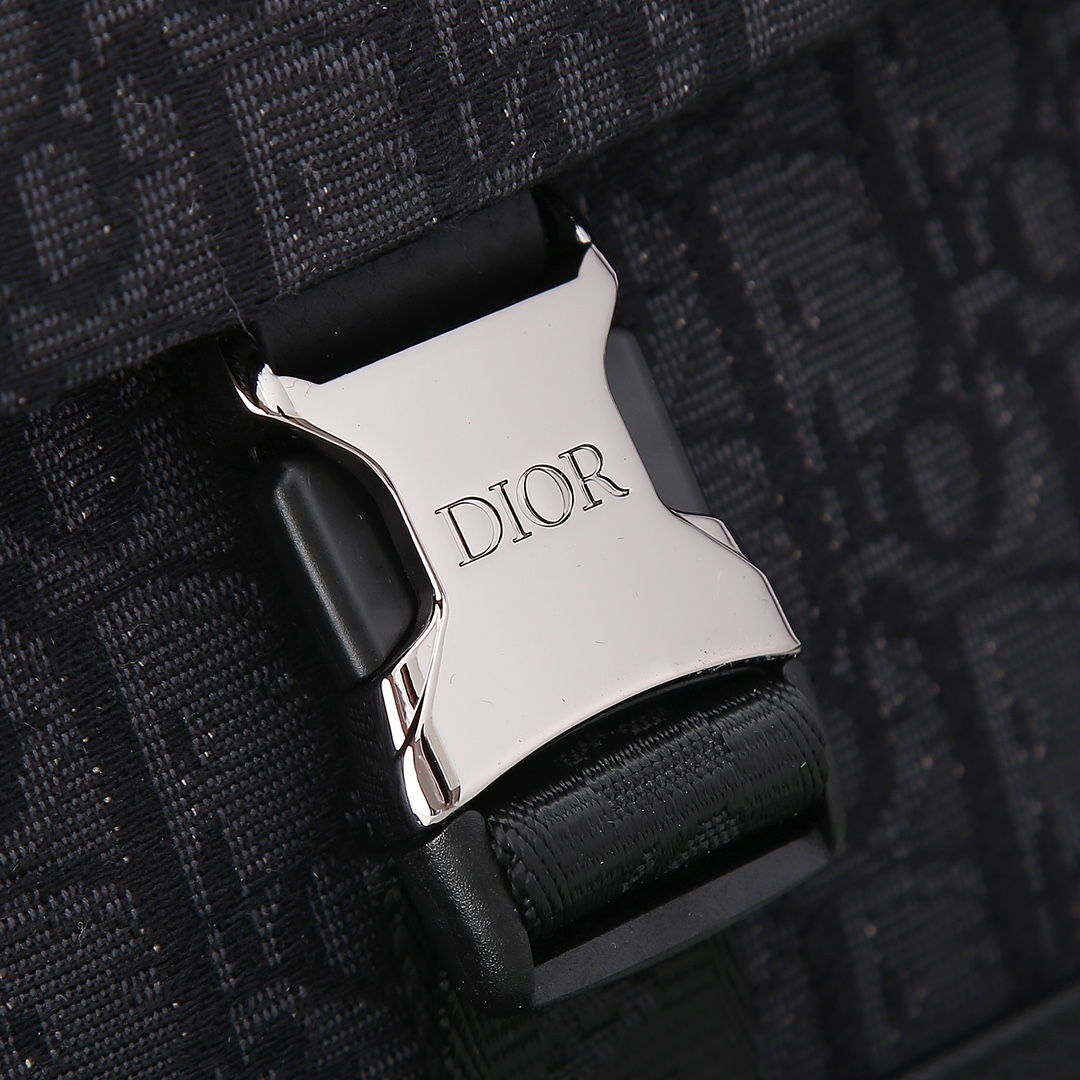Dior Messenger Bag Nylon Black M-l-s