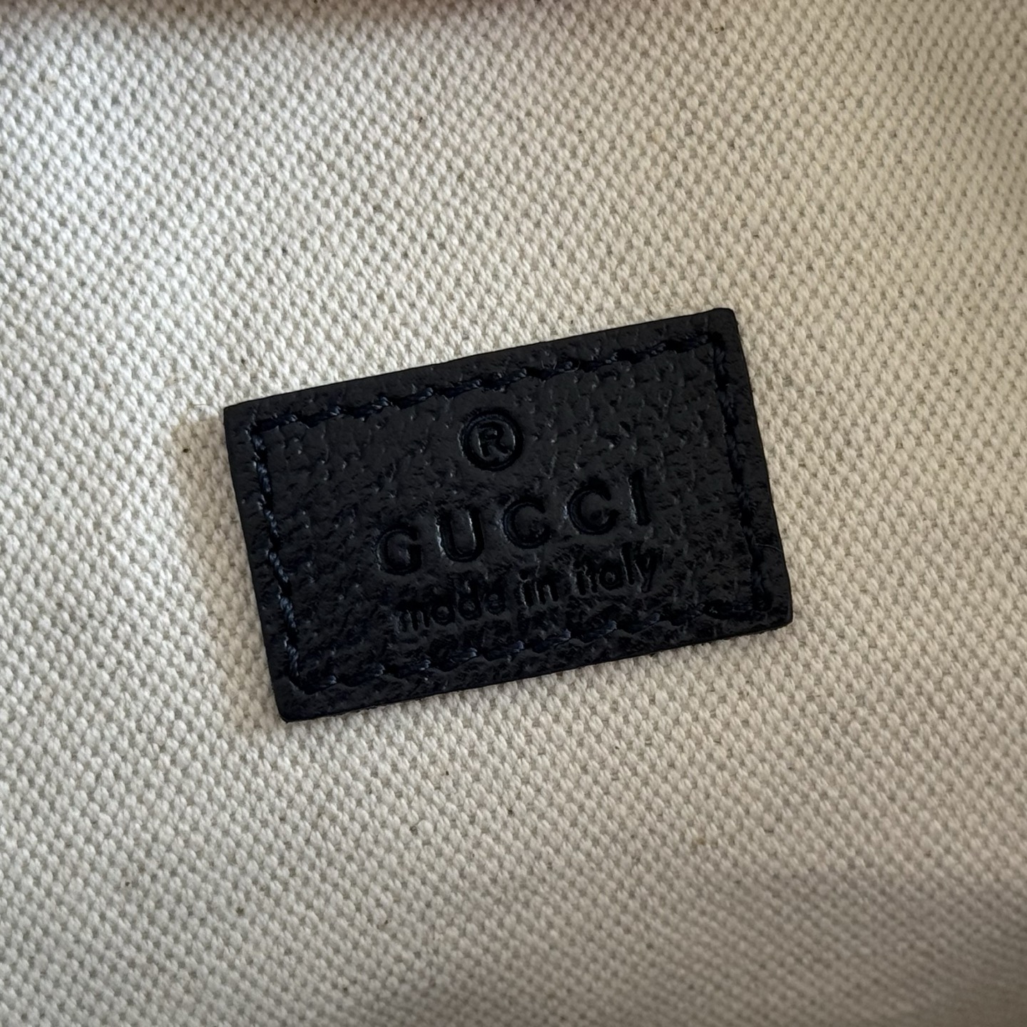 Gucci Tote Bag Canvas Brown Foldable