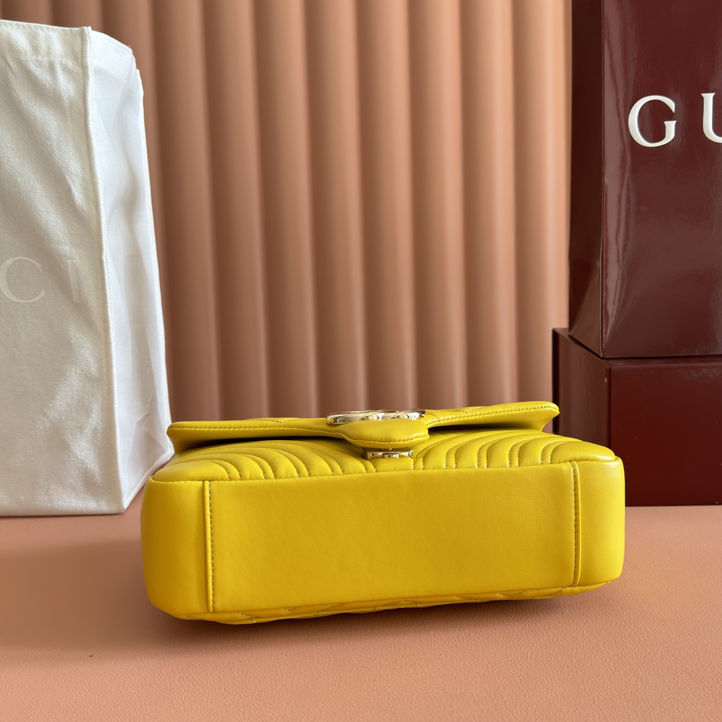 Gucci Basic Bag Sheepskin Black M-l-s