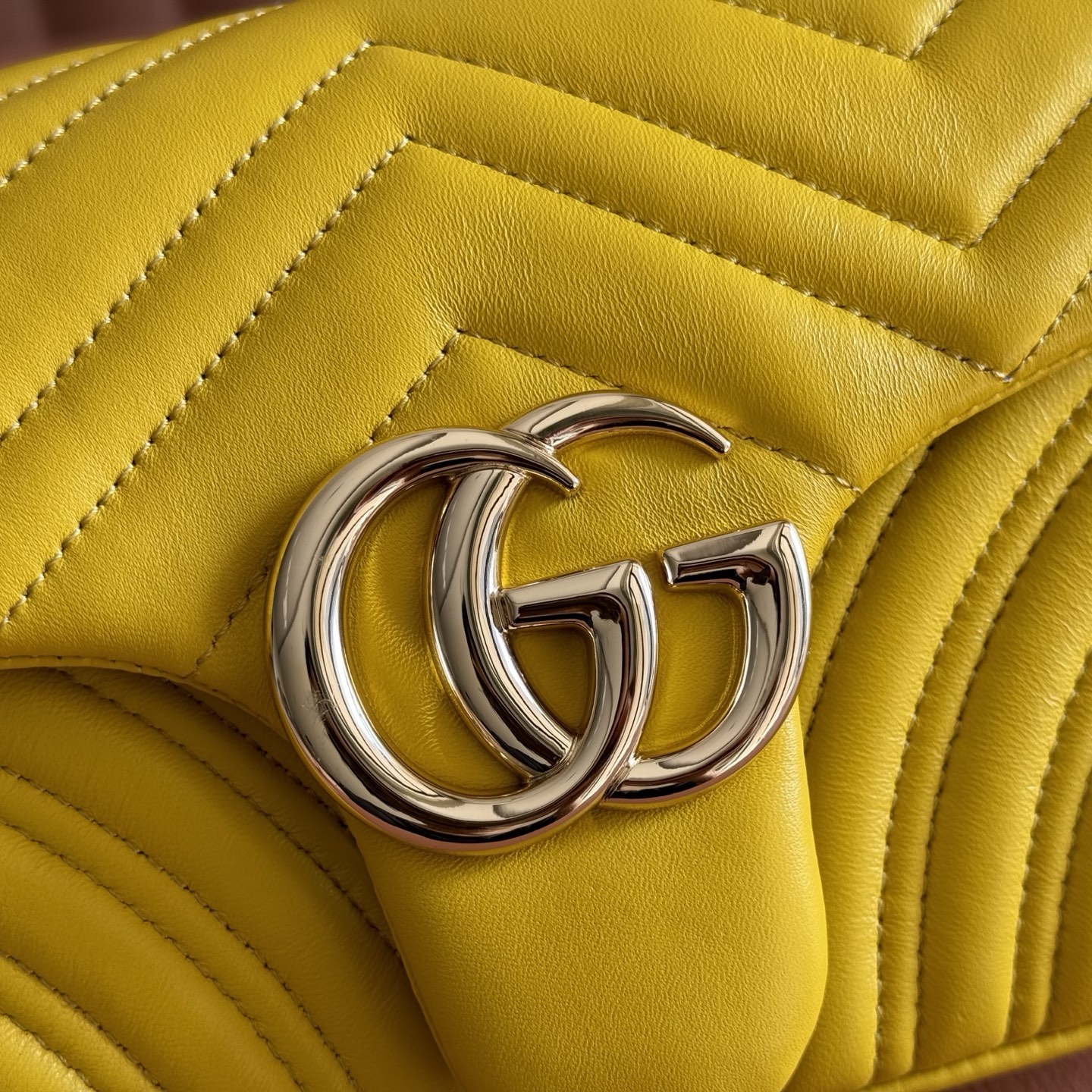 Gucci Basic Bag Sheepskin Black M-l-s