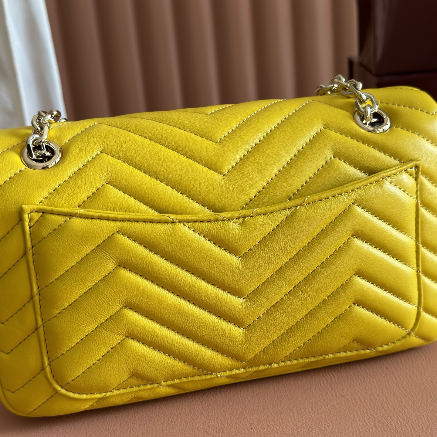 Gucci Basic Bag Sheepskin Black M-l-s