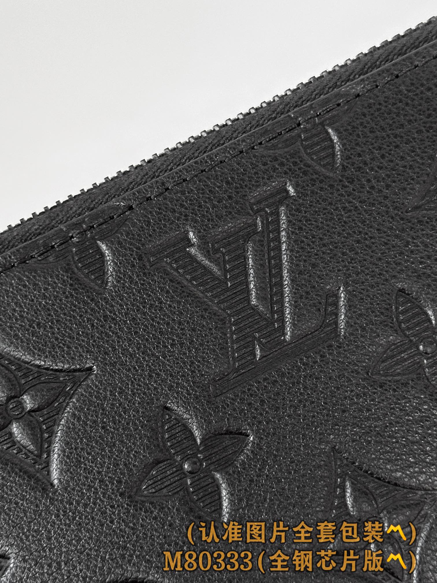 Louis Vuitton Basic Bag Cow Leather Black M-l-s