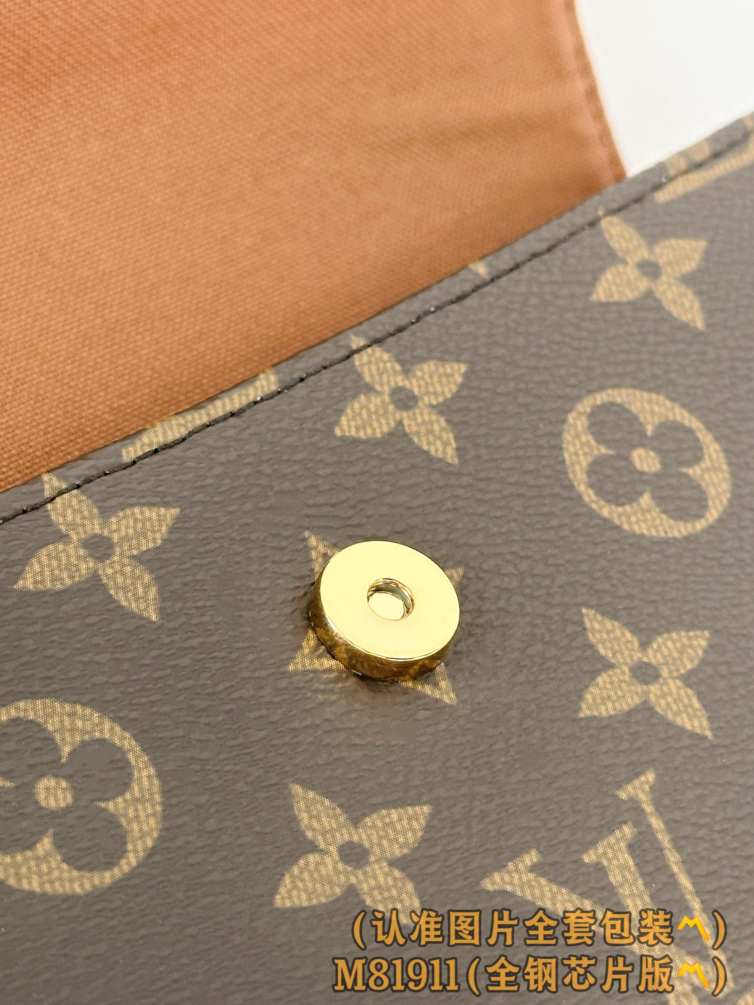 Louis Vuitton Basic Bag Canvas Gold M-l-s