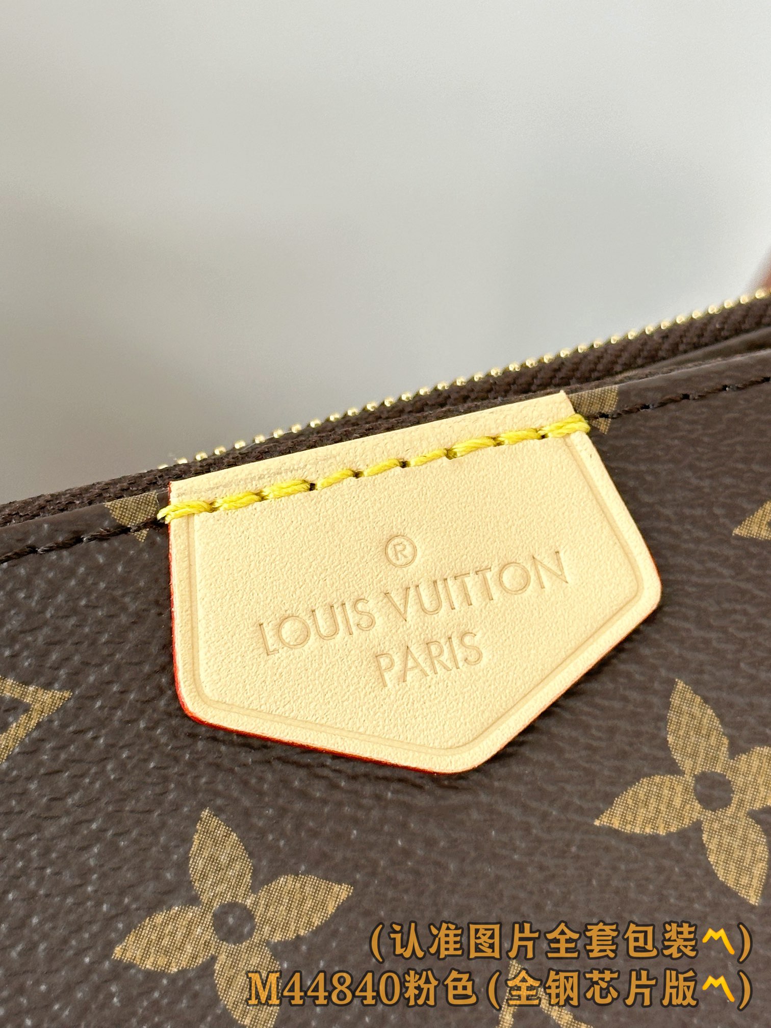 Louis Vuitton Basic Bag Canvas Gold M-l-s
