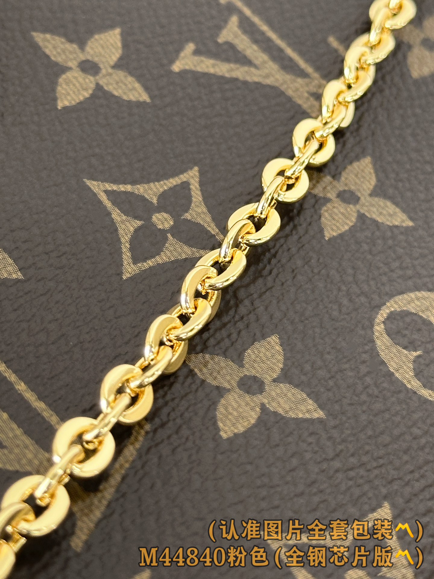 Louis Vuitton Basic Bag Canvas Gold M-l-s