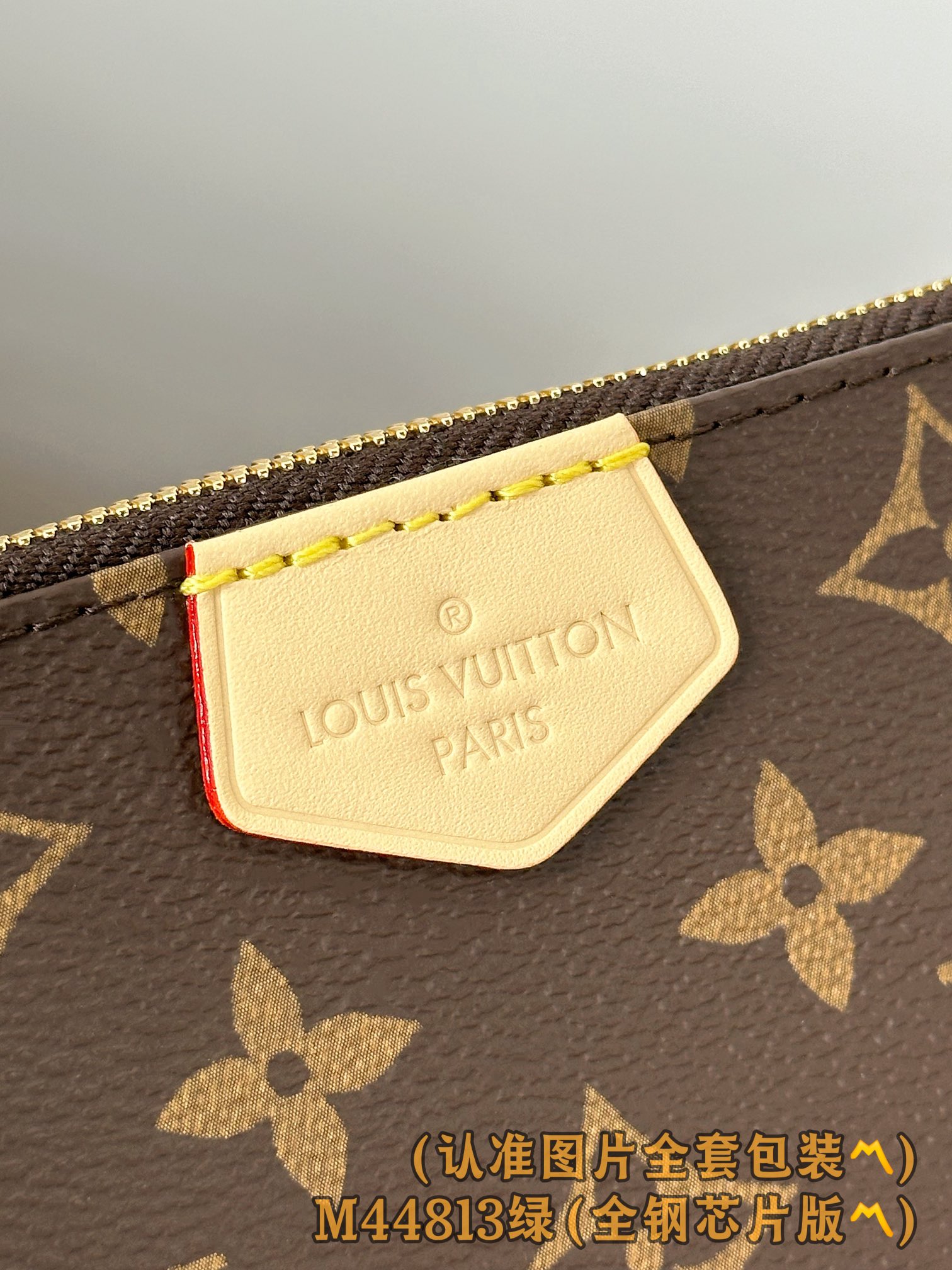 Louis Vuitton Basic Bag Canvas Gold M-l-s