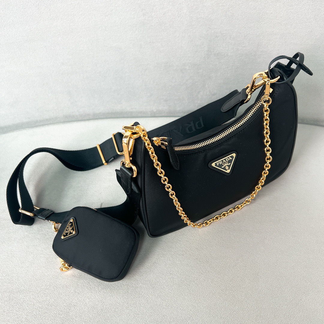 Prada Basic Bag Nylon M-l-s