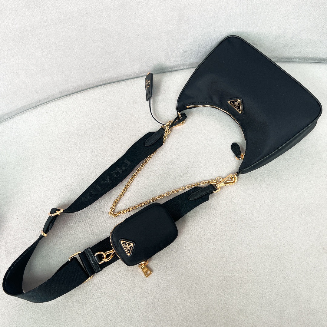 Prada Basic Bag Nylon M-l-s