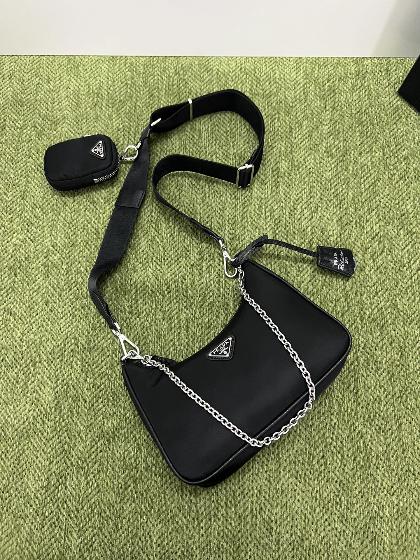 Prada Basic Bag Nylon M-l-s