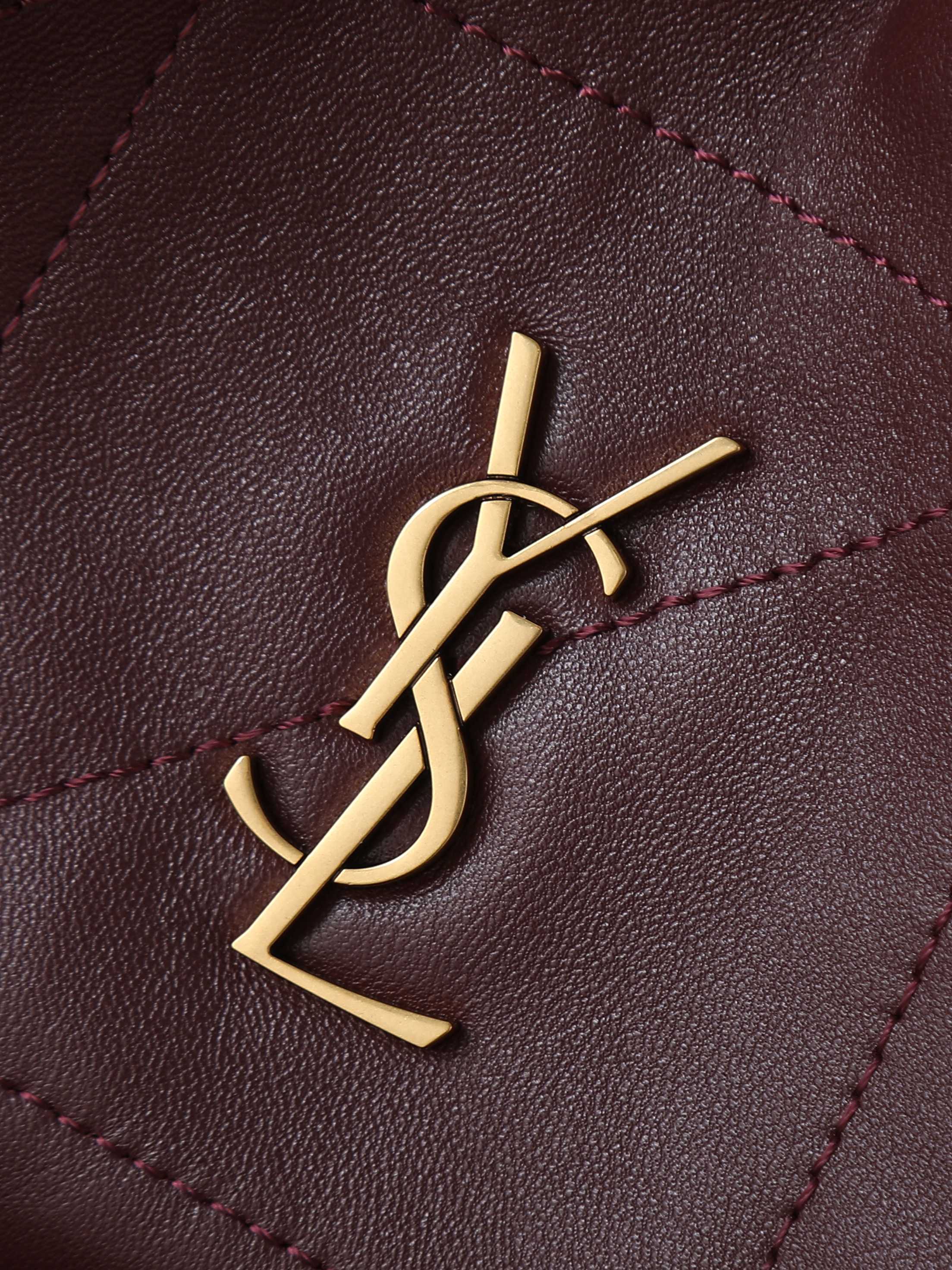 Ysl Tote Bag Sheepskin Red 11cm-m-l-s