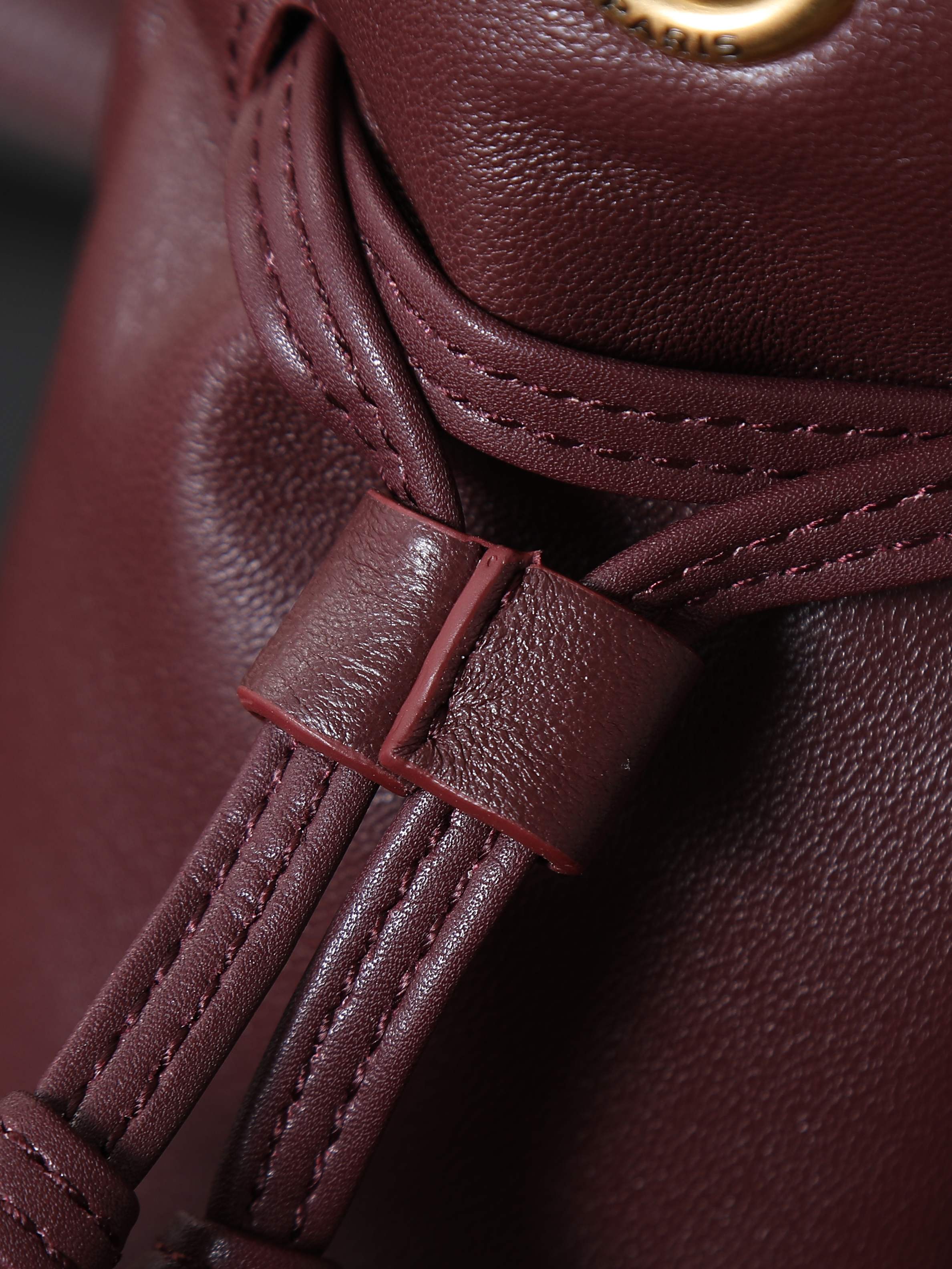 Ysl Tote Bag Sheepskin Red 11cm-m-l-s