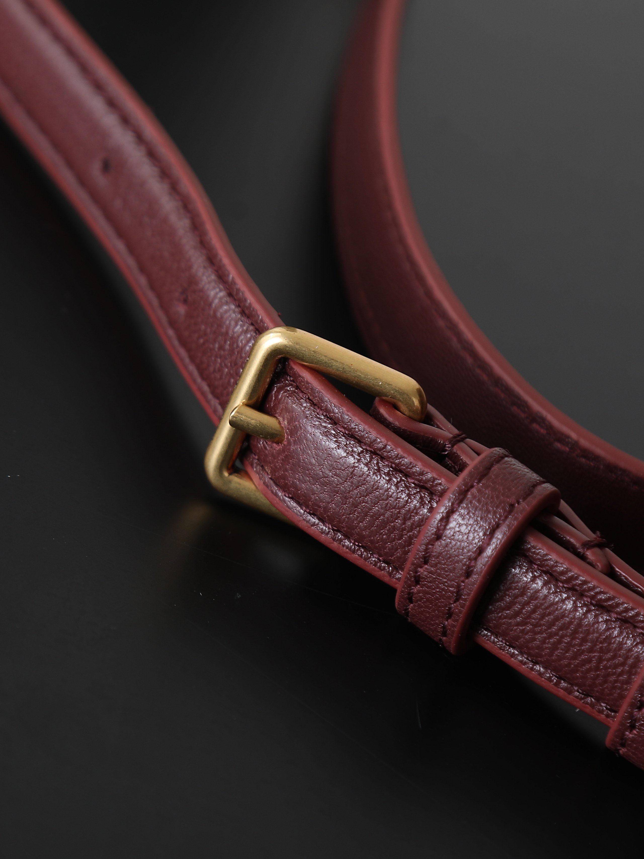 Ysl Tote Bag Sheepskin Red 11cm-m-l-s