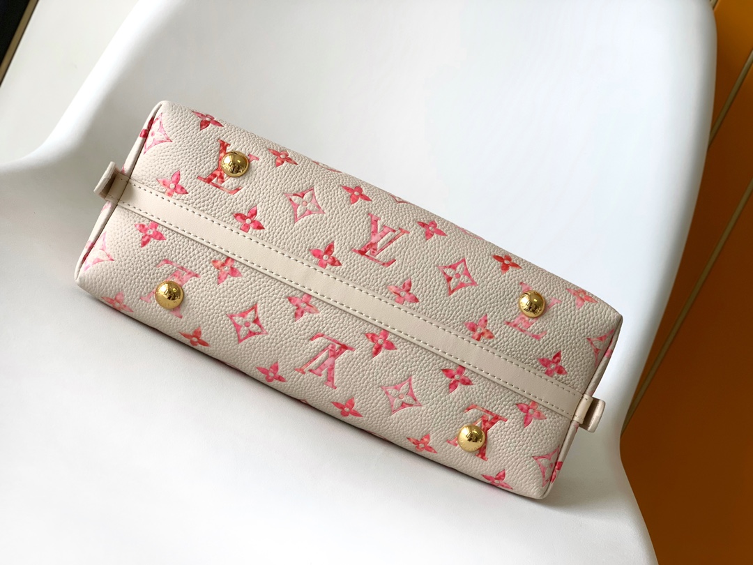 Louis Vuitton Clutch Bag White M-l