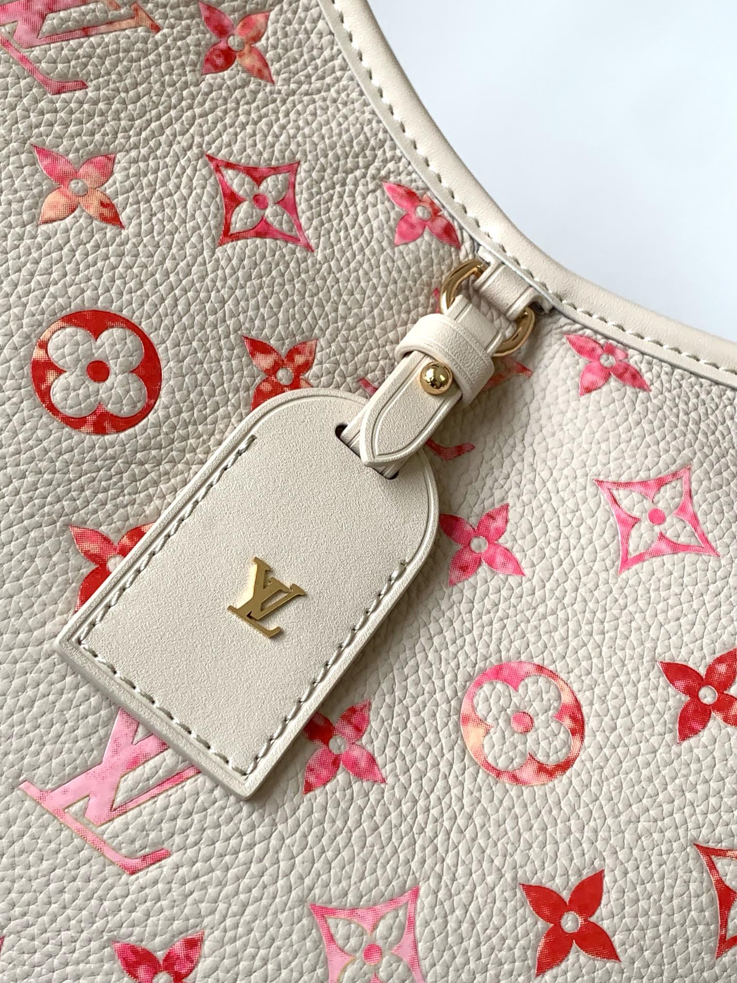Louis Vuitton Clutch Bag White M-l
