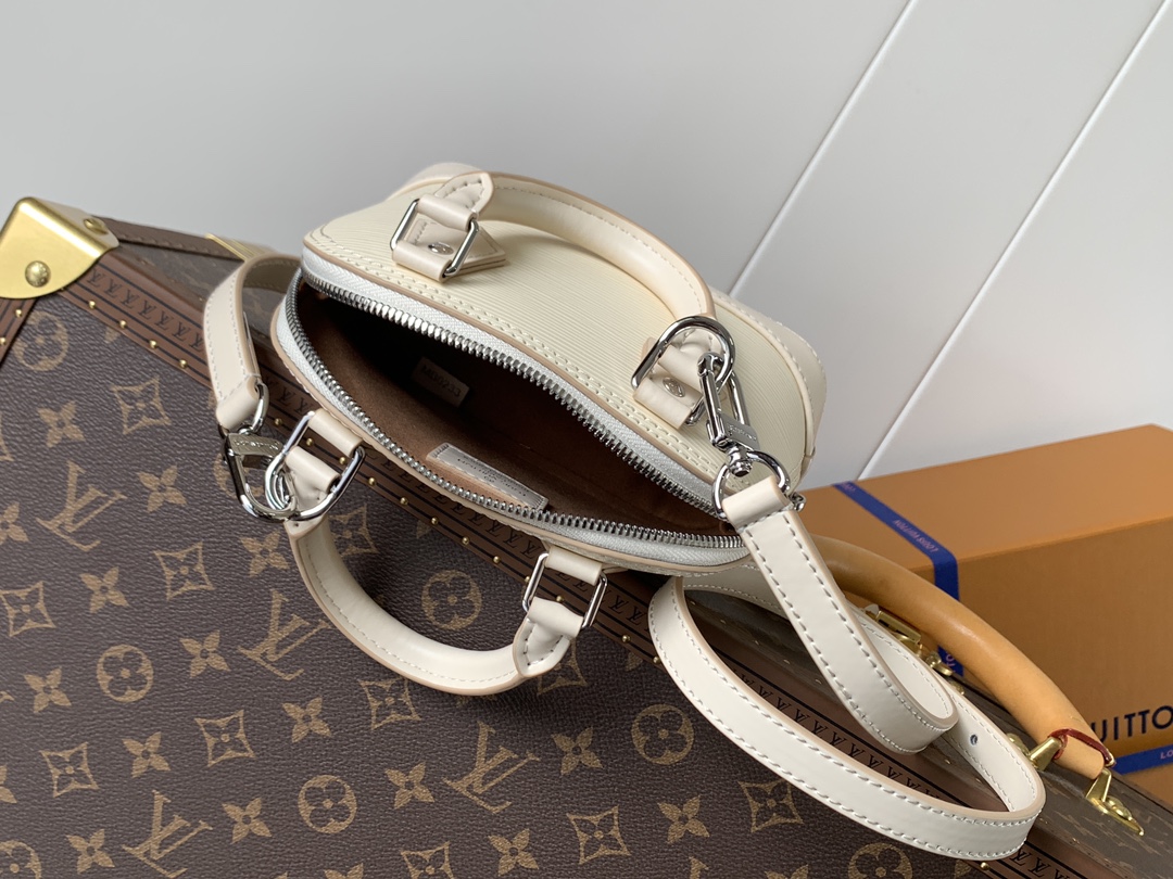 Louis Vuitton Basic Bag Cow Leather Black M-l-s