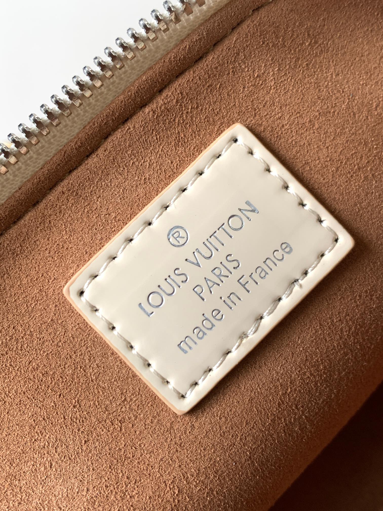 Louis Vuitton Basic Bag Cow Leather Black M-l-s