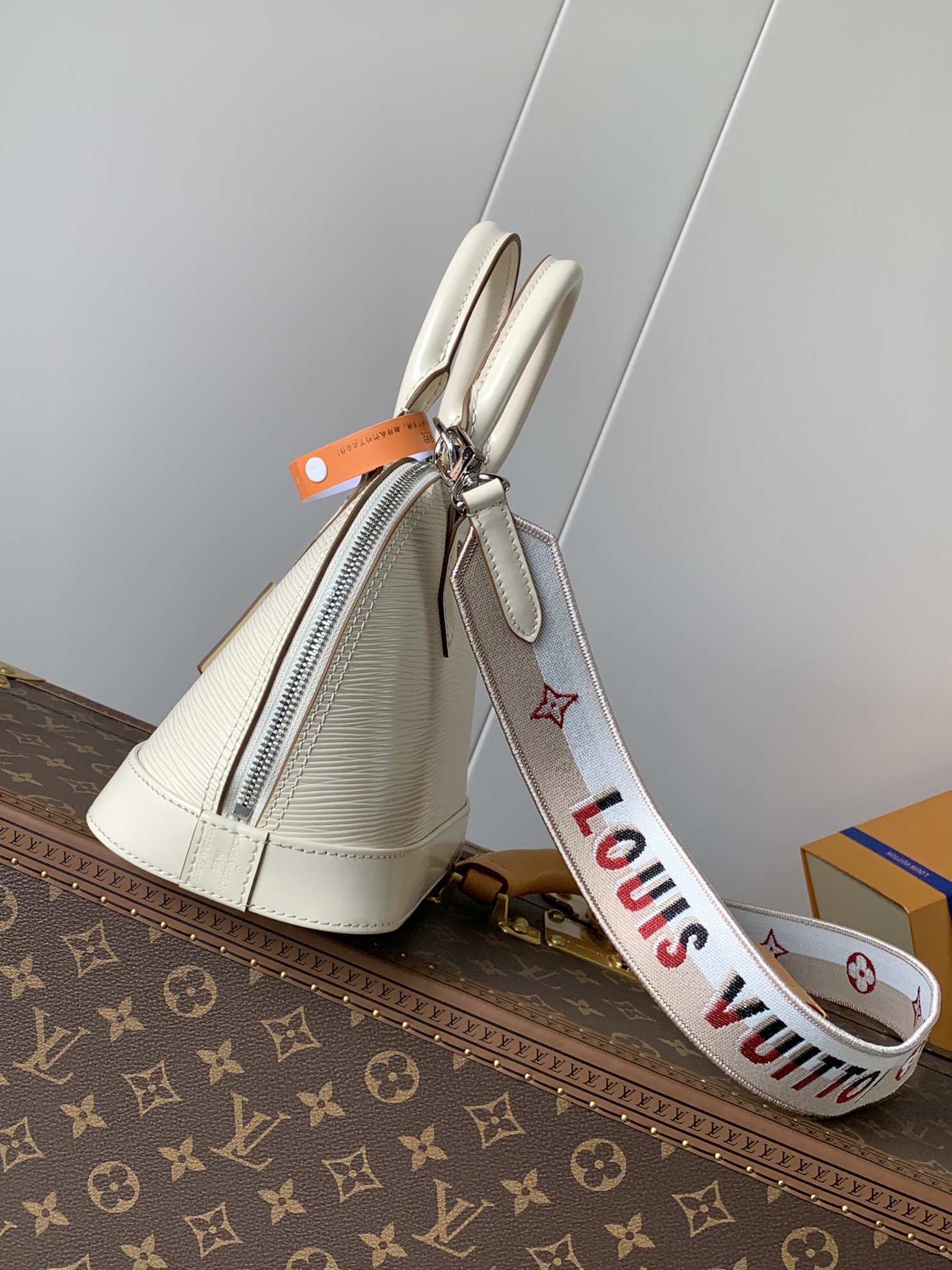 Louis Vuitton Basic Bag Cow Leather Black M-l