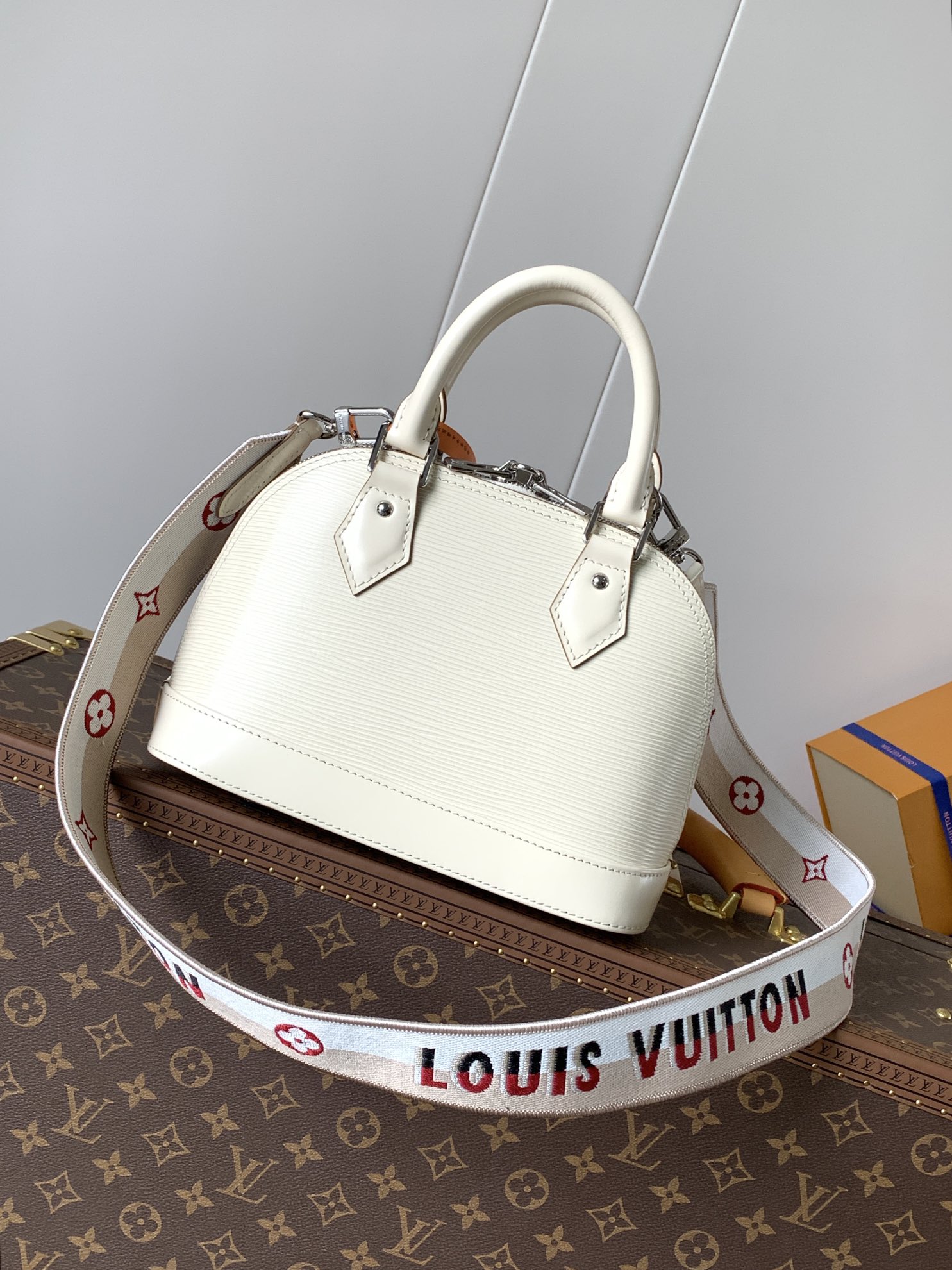 Louis Vuitton Basic Bag Cow Leather Black M-l