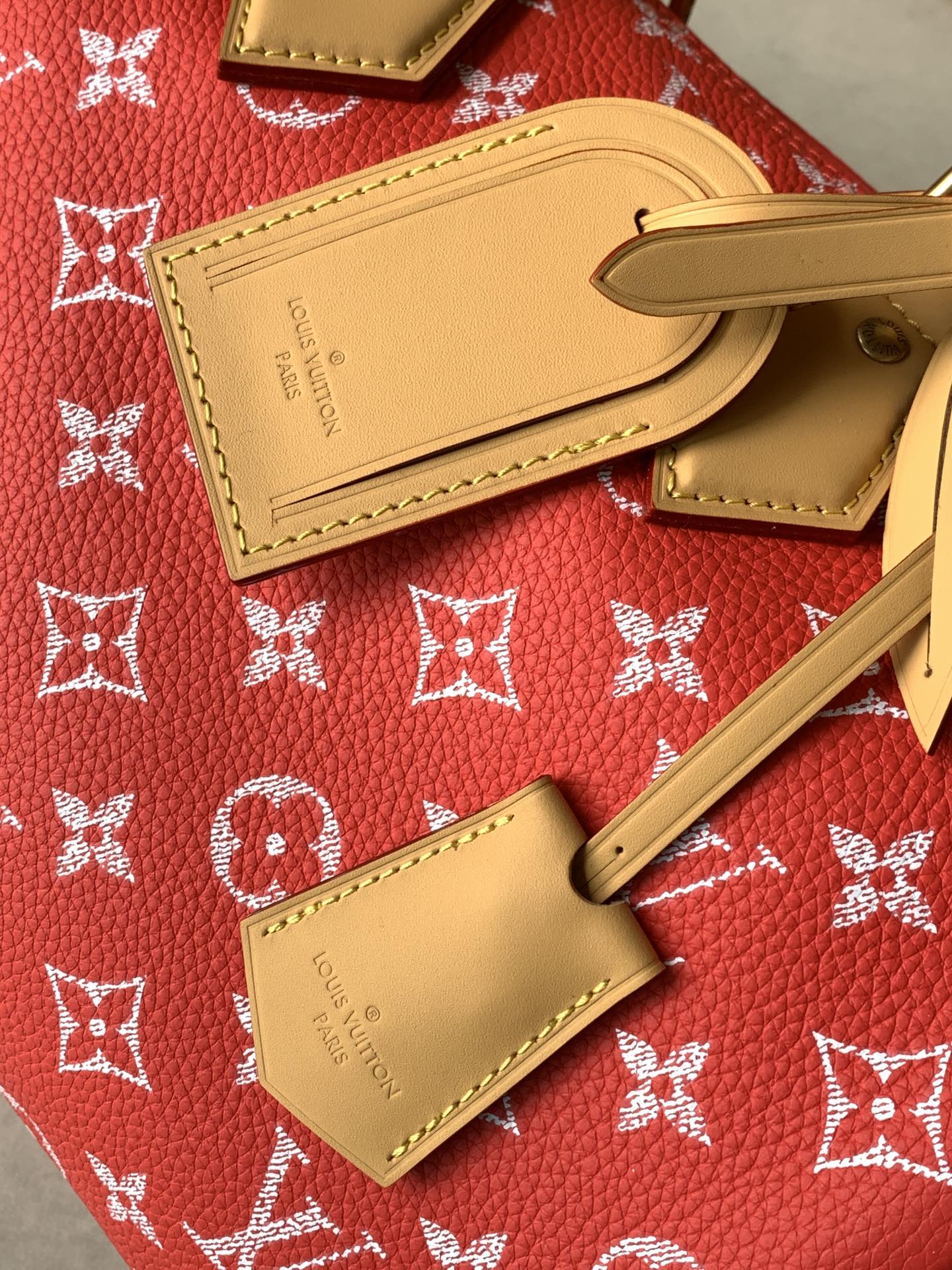 Louis Vuitton Basic Bag Cow Leather Black M-l-s