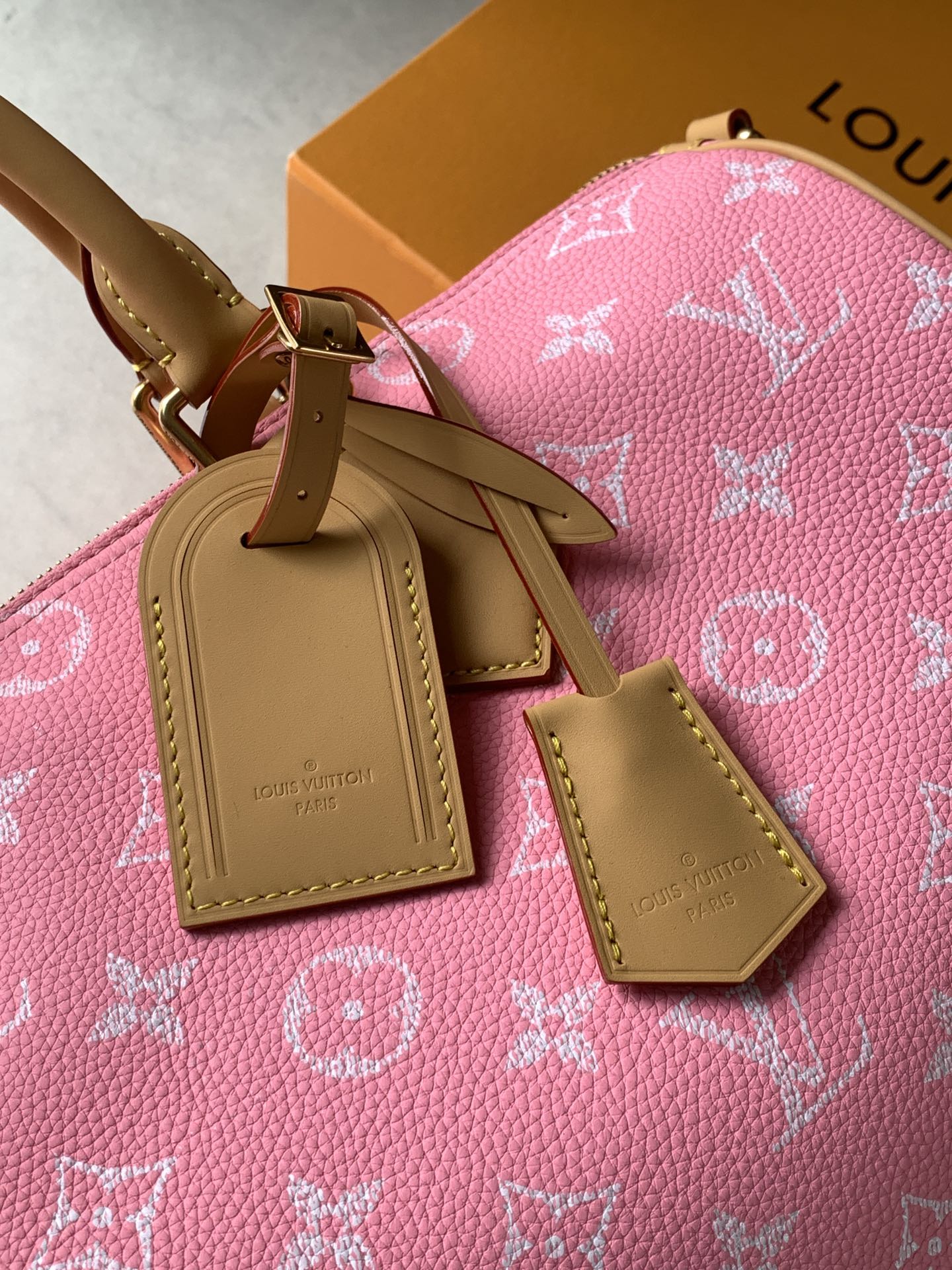 Louis Vuitton Basic Bag Cow Leather Green M-l-s