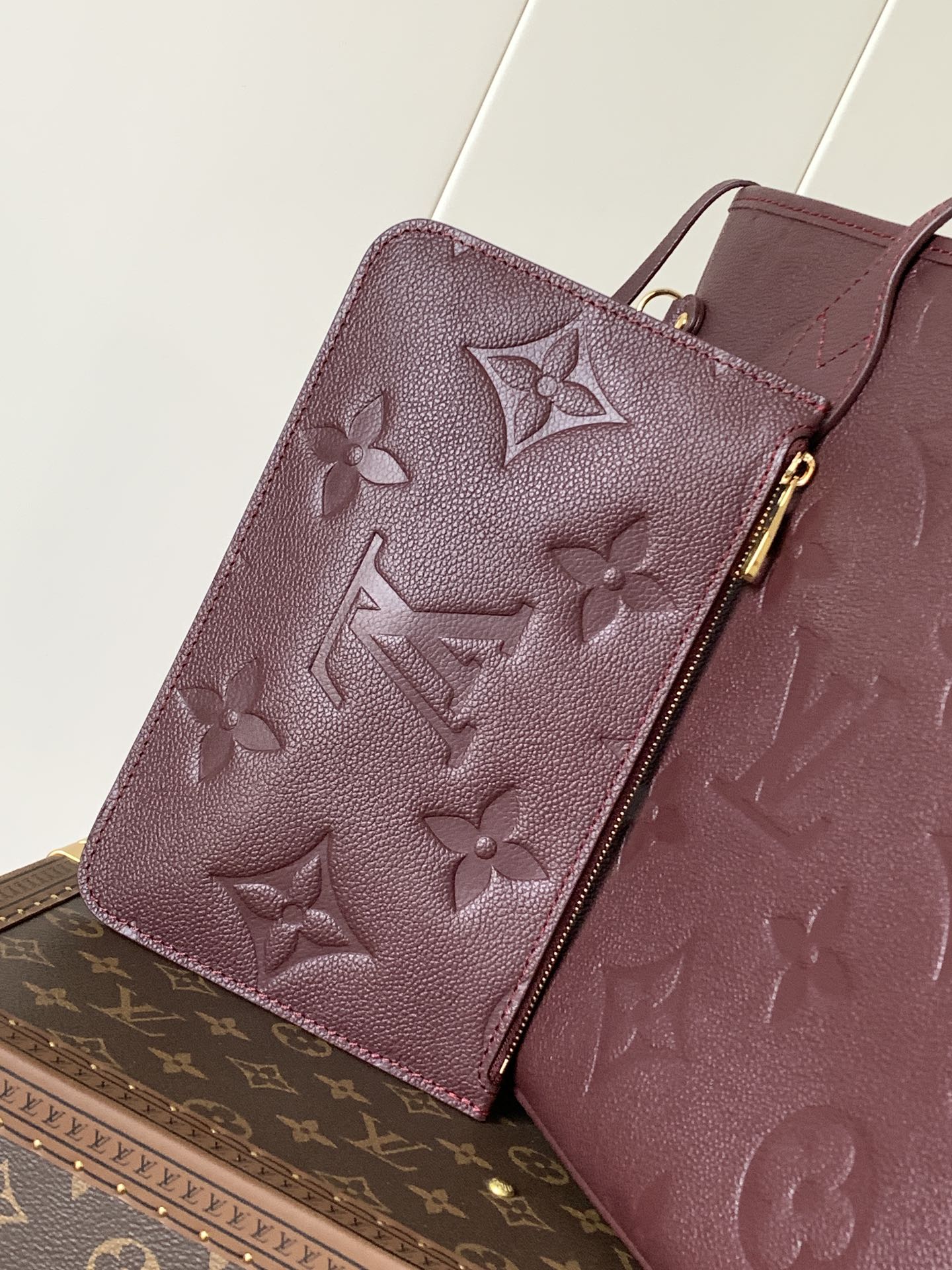 Louis Vuitton Tote Bag Black 17cm-m-l