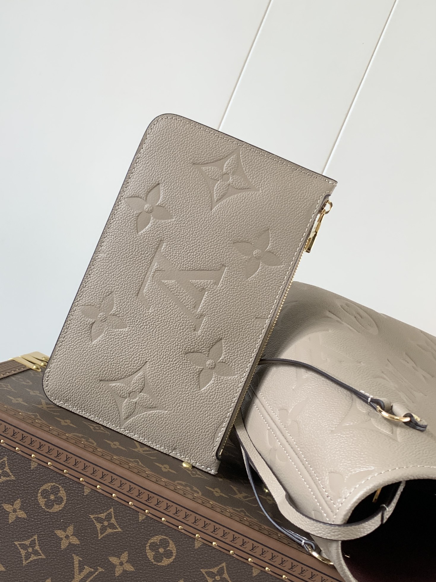 Louis Vuitton Tote Bag Black 17cm-m-l