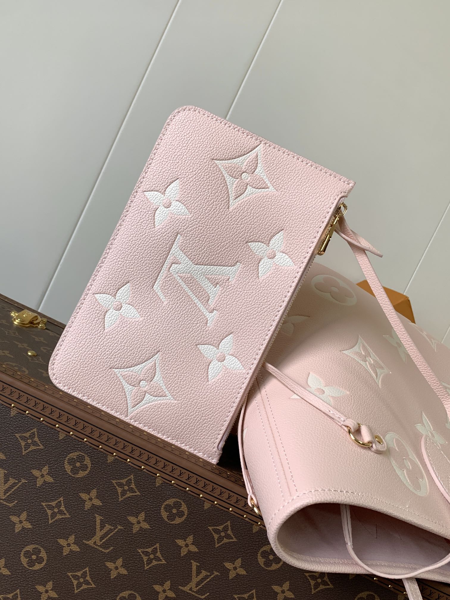 Louis Vuitton Tote Bag Black 17cm-m-l