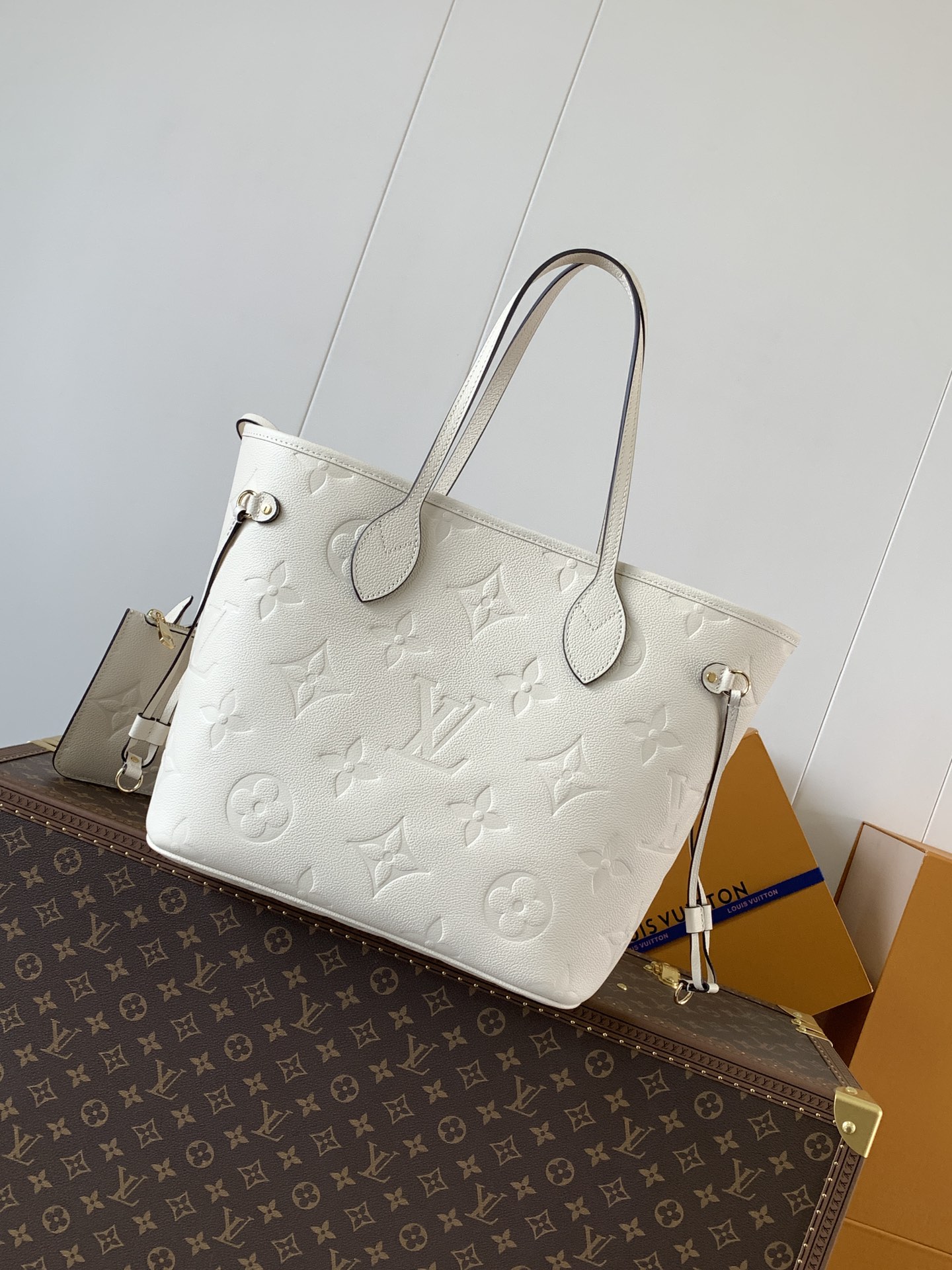 Louis Vuitton Tote Bag Black 17cm-m-l