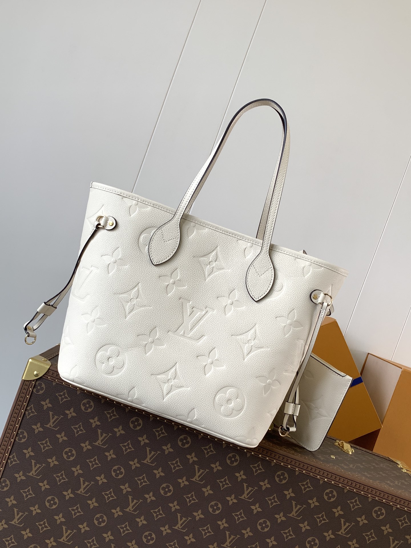 Louis Vuitton Tote Bag Black 17cm-m-l