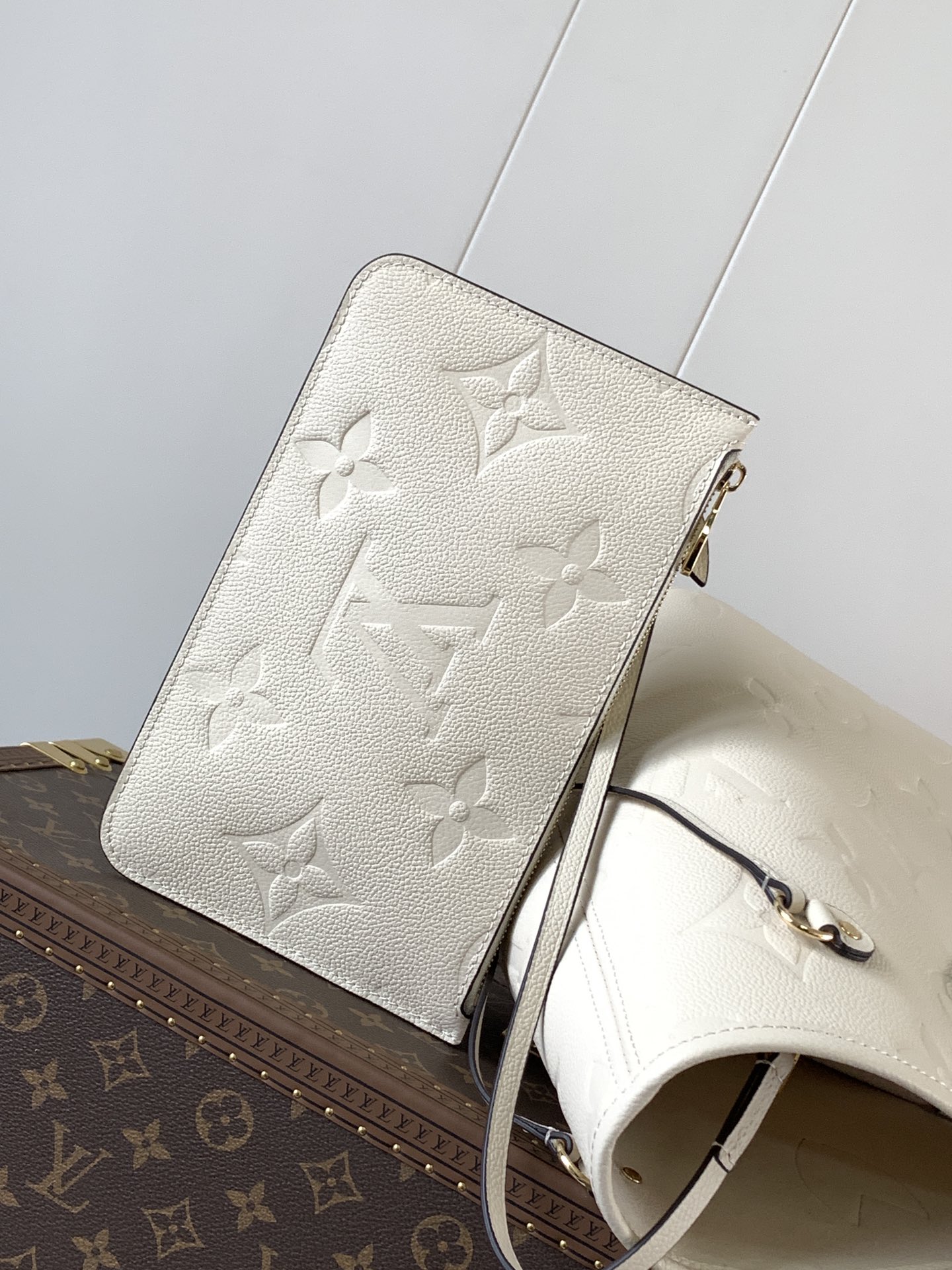 Louis Vuitton Tote Bag Black 17cm-m-l