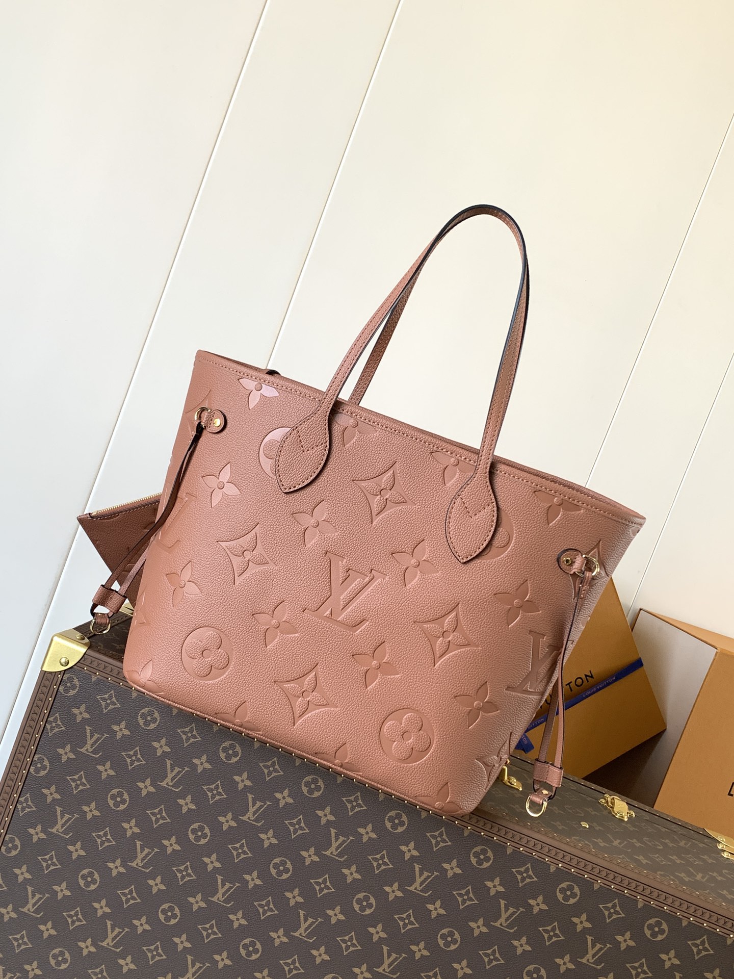 Louis Vuitton Tote Bag Black 17cm-m-l