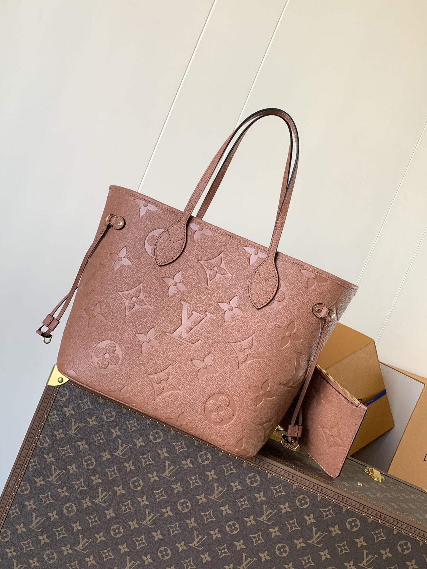 Louis Vuitton Tote Bag Black 17cm-m-l