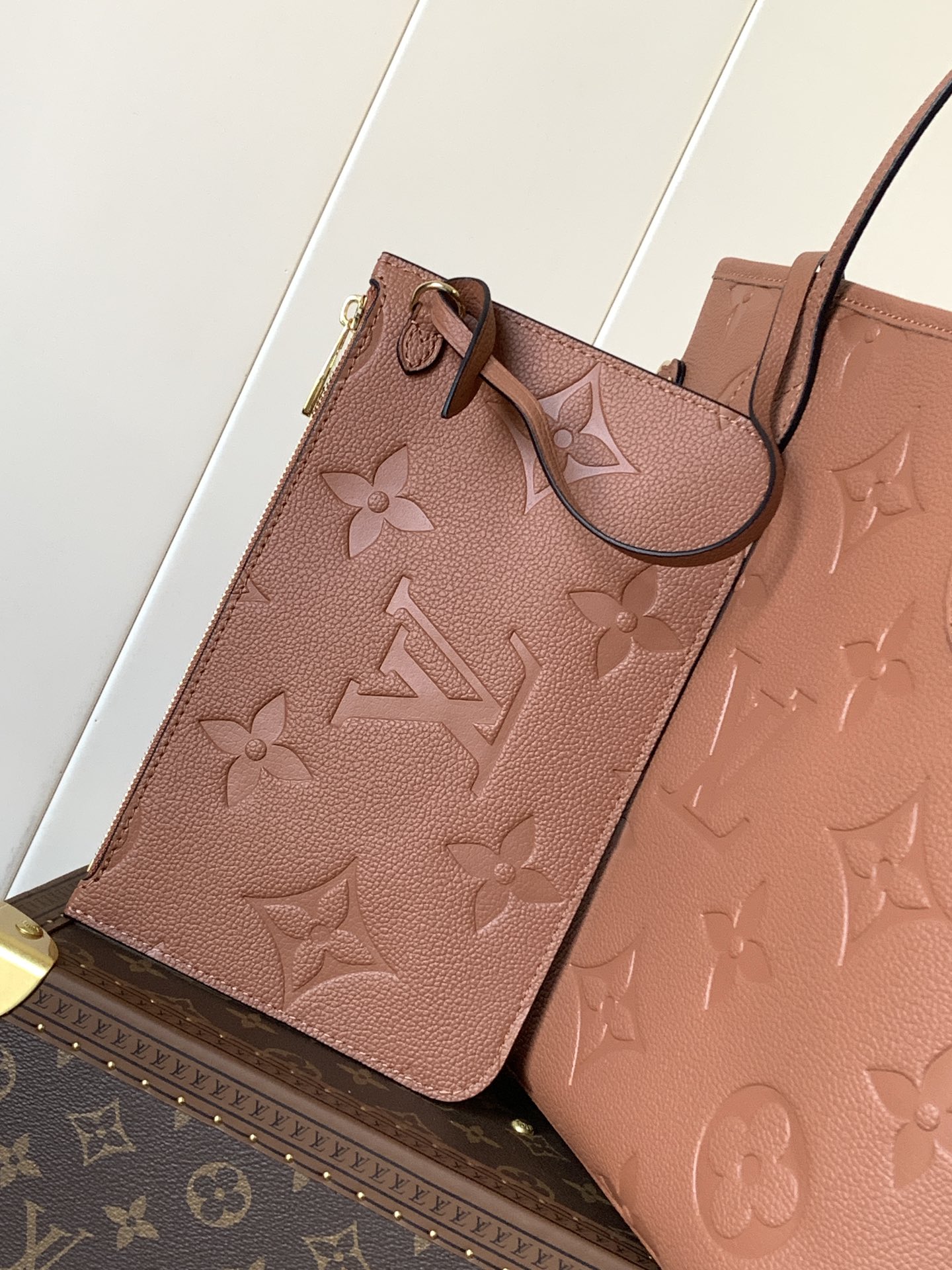 Louis Vuitton Tote Bag Black 17cm-m-l