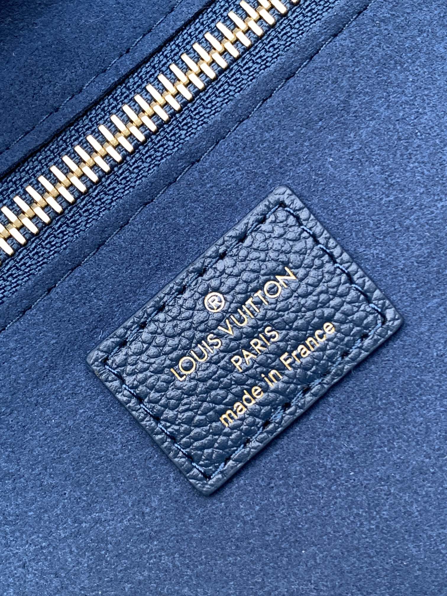 Louis Vuitton Tote Bag Black 17cm-m-l