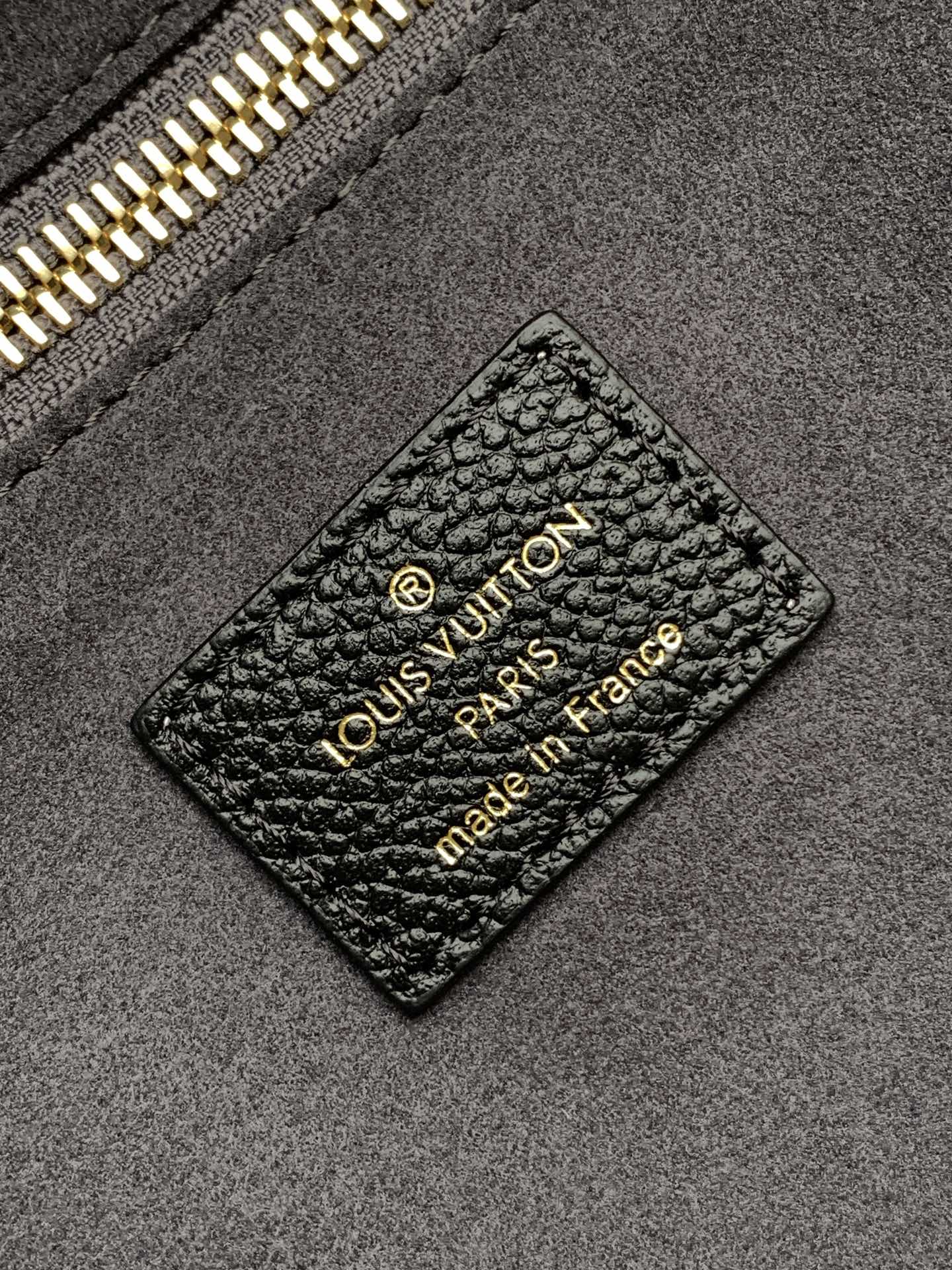 Louis Vuitton Tote Bag Black 17cm-m-l