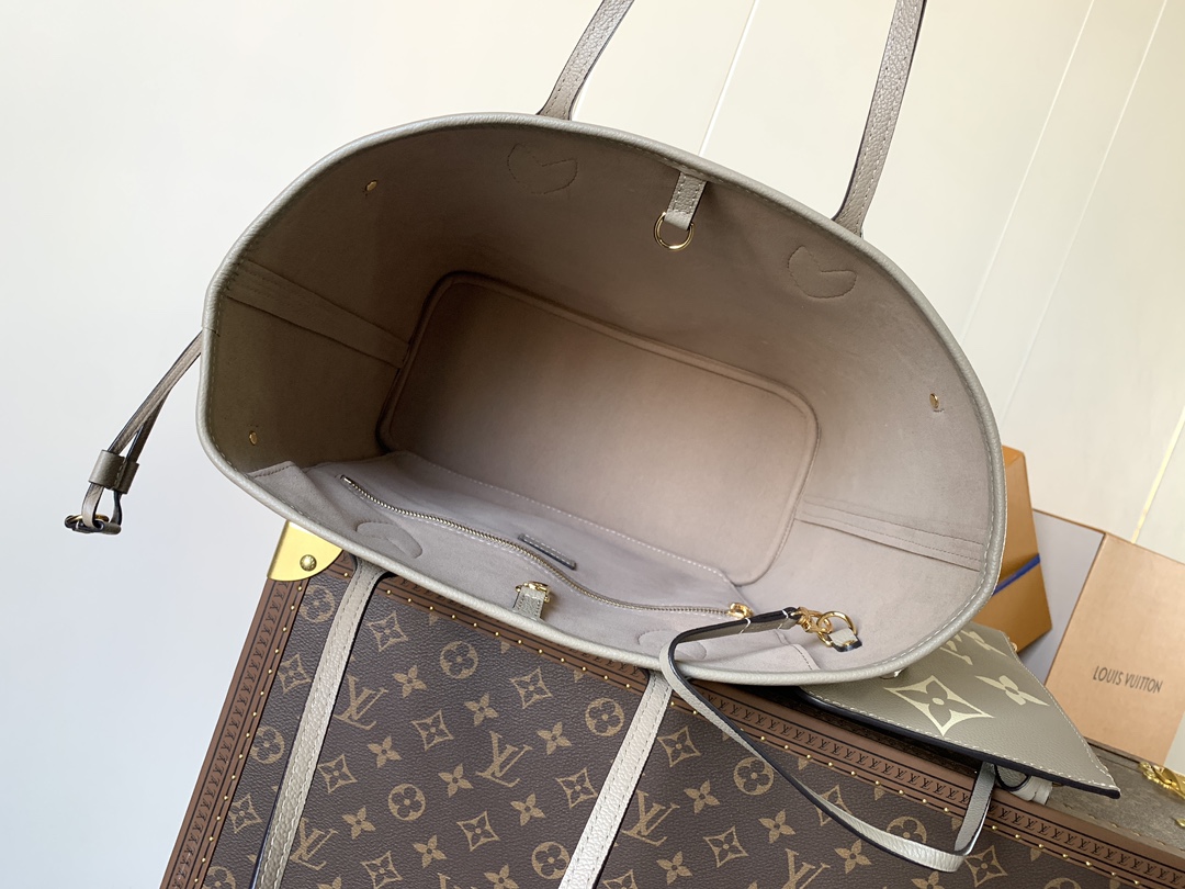 Louis Vuitton Tote Bag Black 17cm-m-l